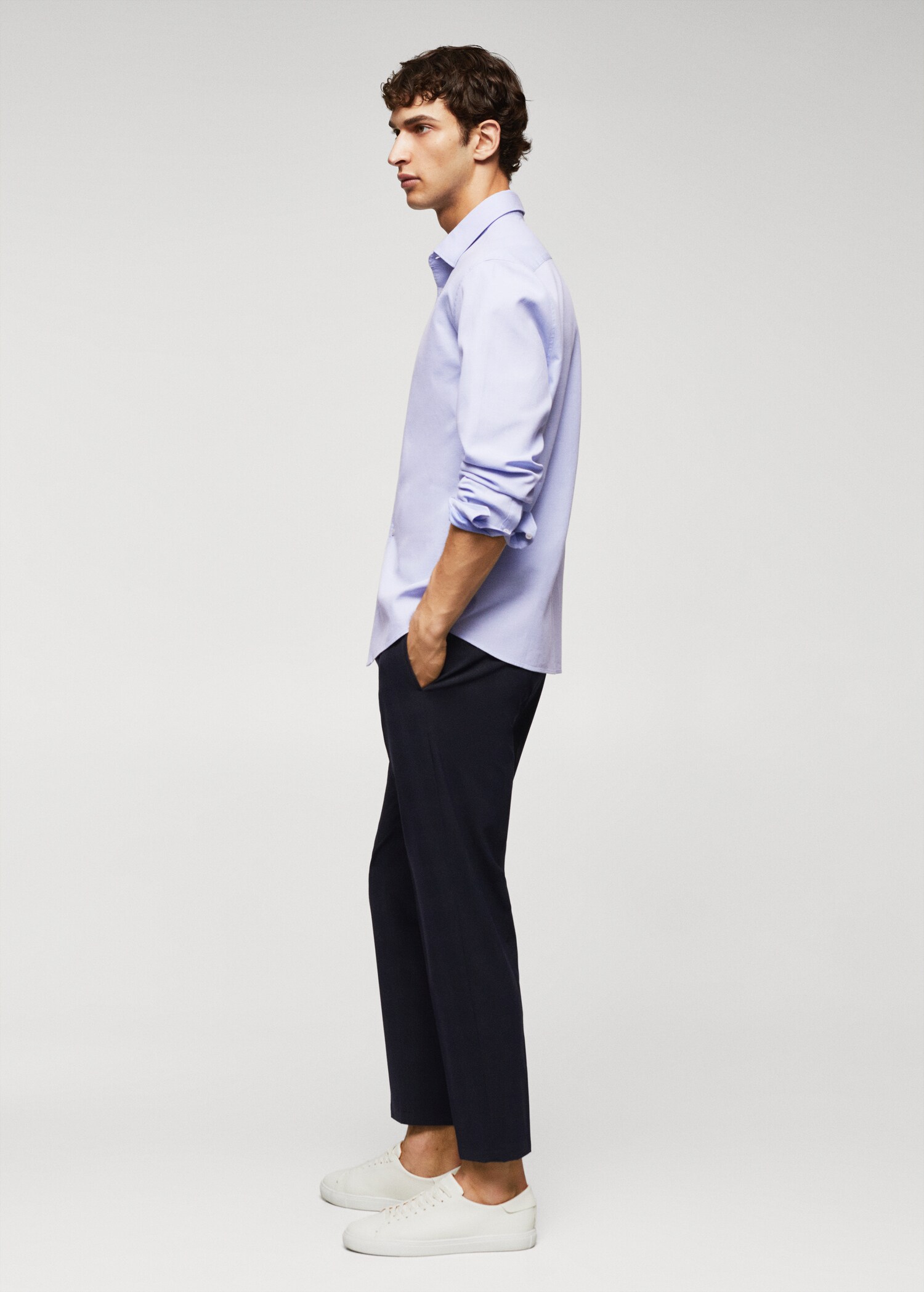 Chemise slim fit structurée coton - Détail de l'article 2