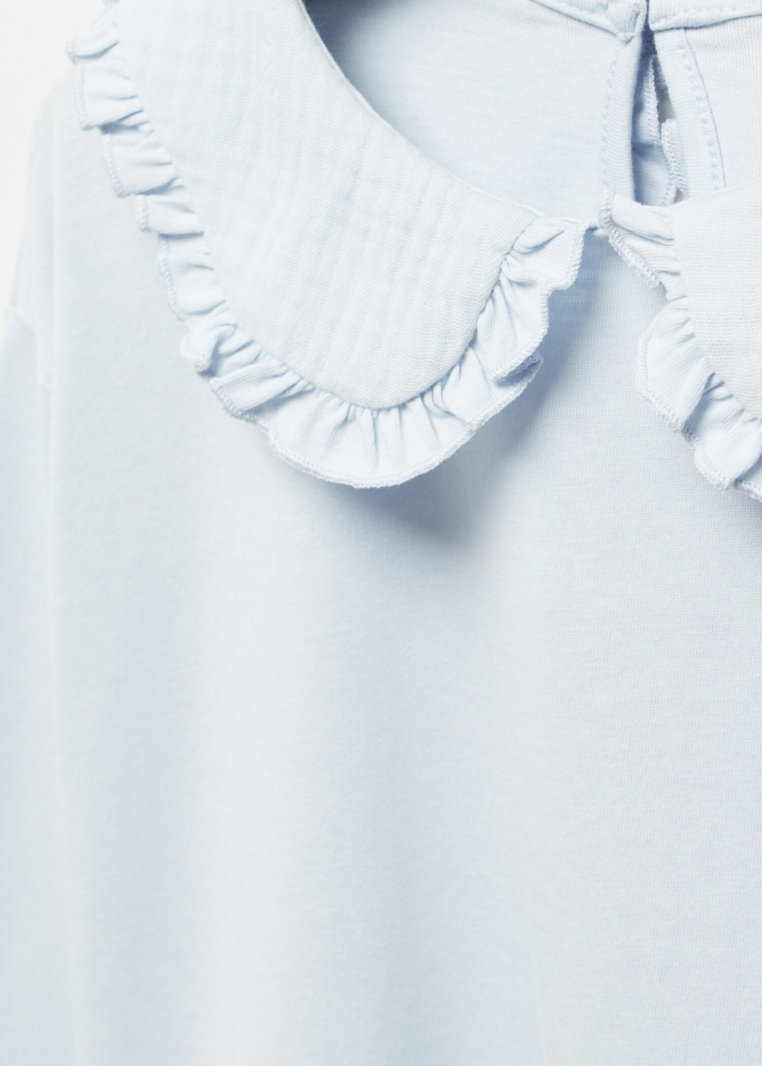 T-shirt coton col Claudine - Détail de l'article 8