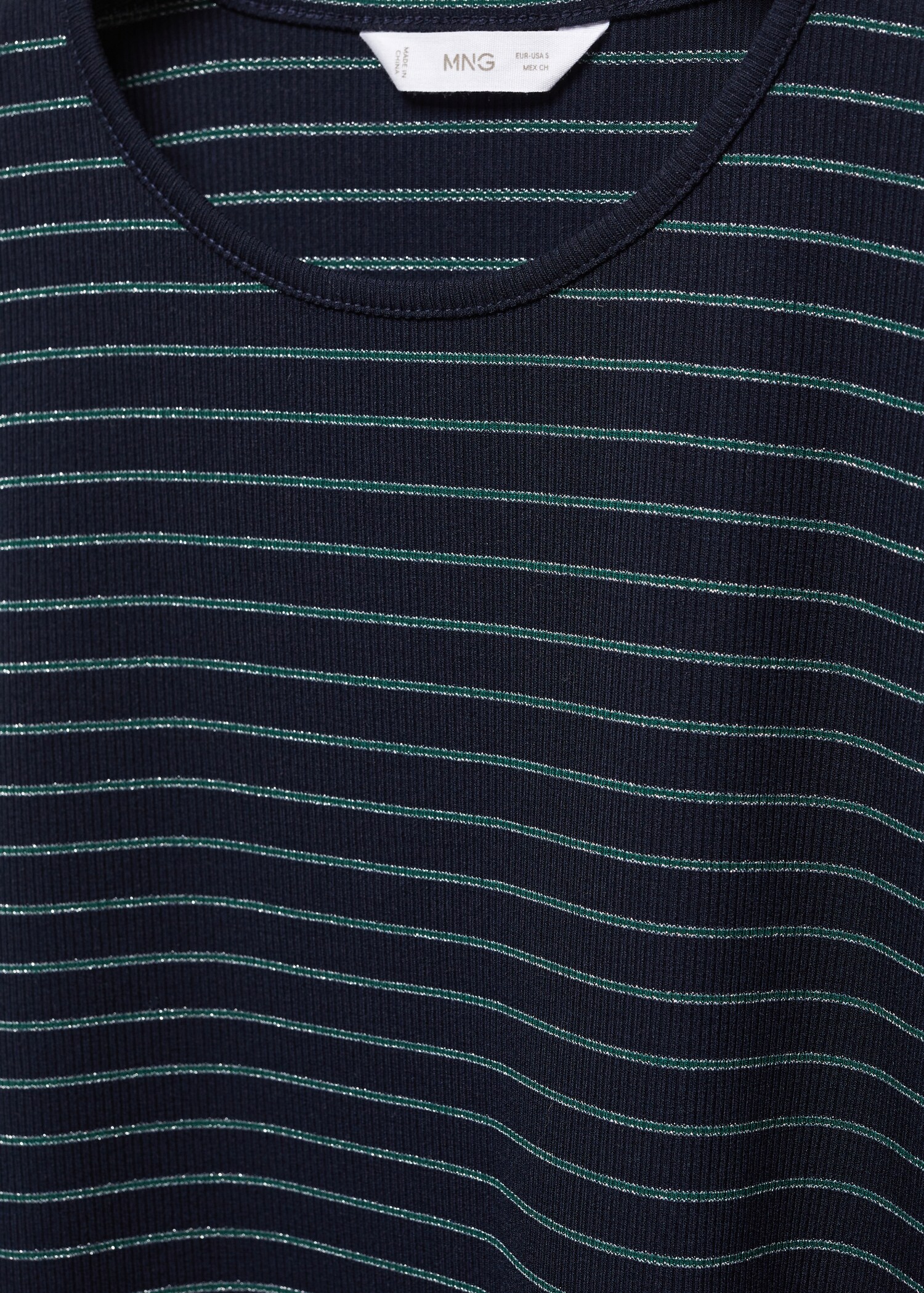 Camiseta manga larga rayas - Detalle del artículo 8