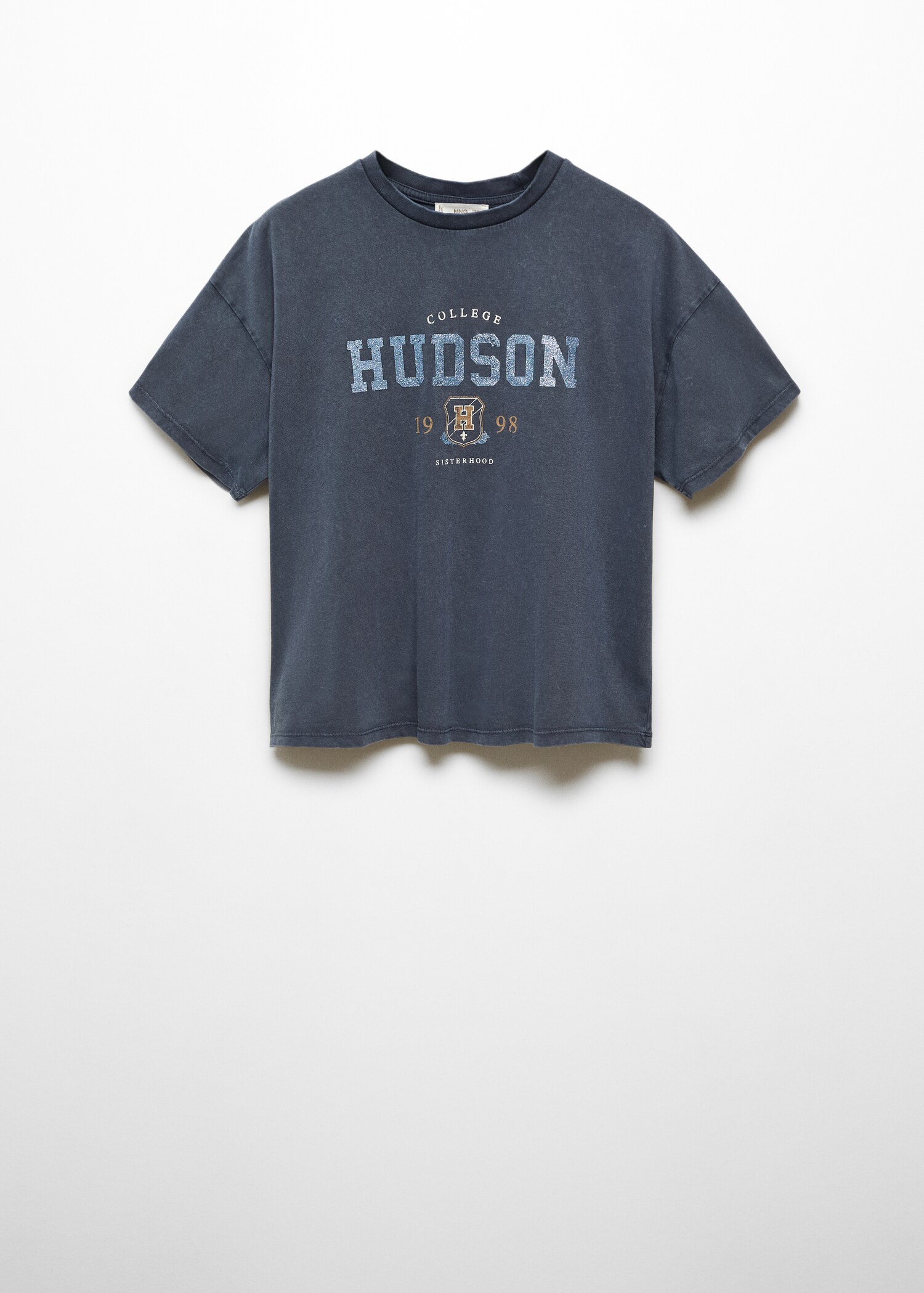 Printed cotton-blend T-shirt - Article without model