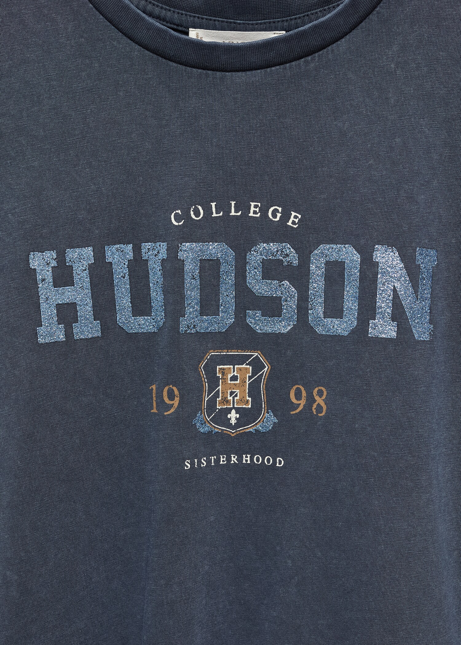 Printed cotton-blend T-shirt - Details of the article 8