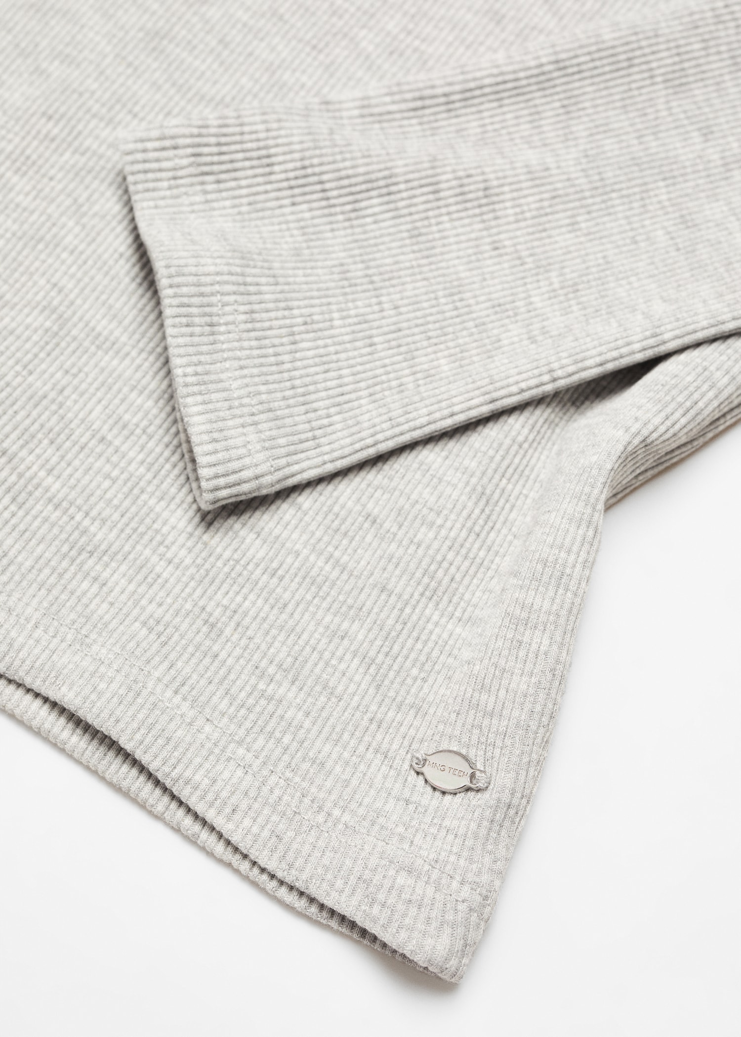 Camiseta manga larga canalé - Detalle del artículo 8