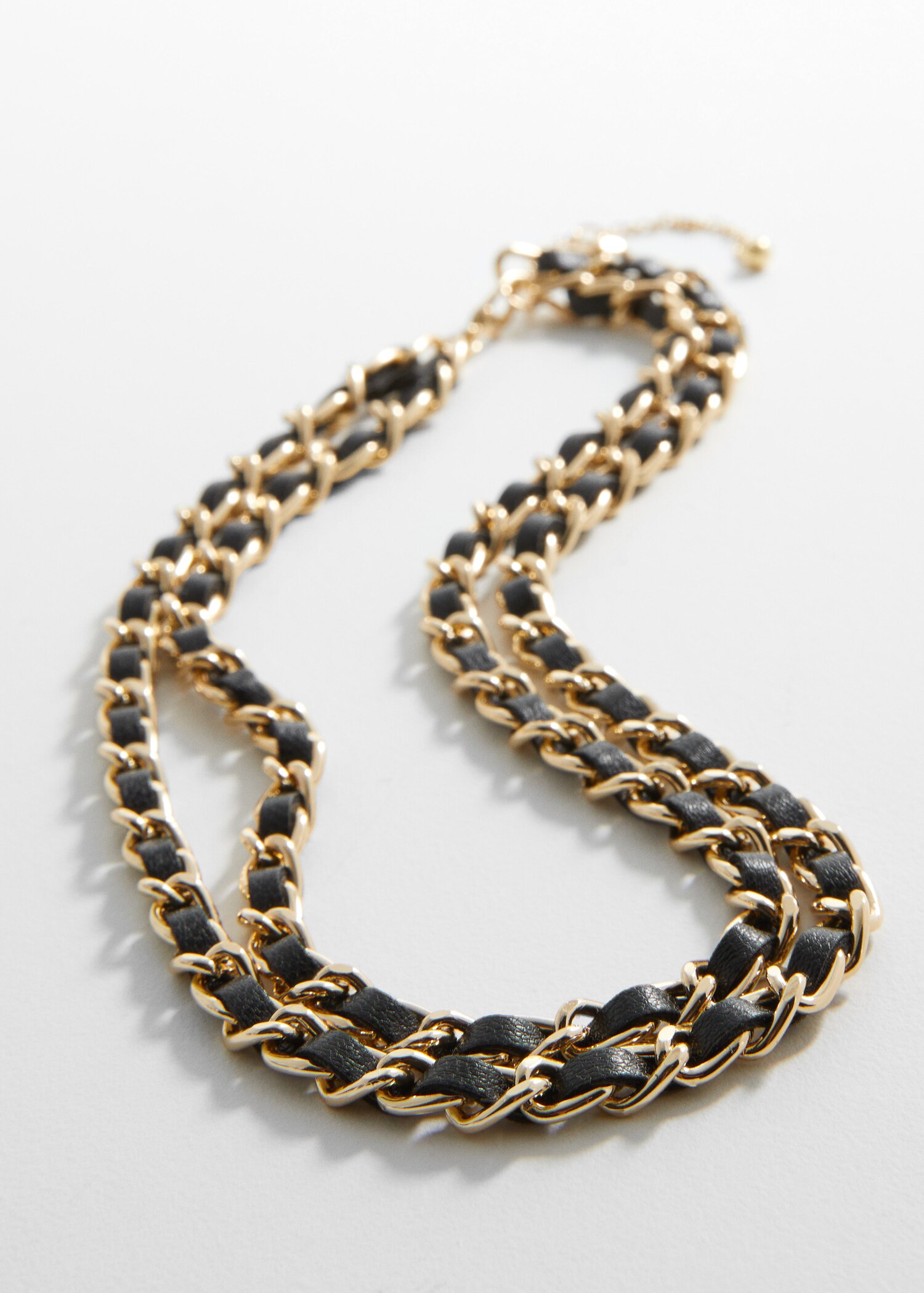 Intertwined necklace - Medium plane