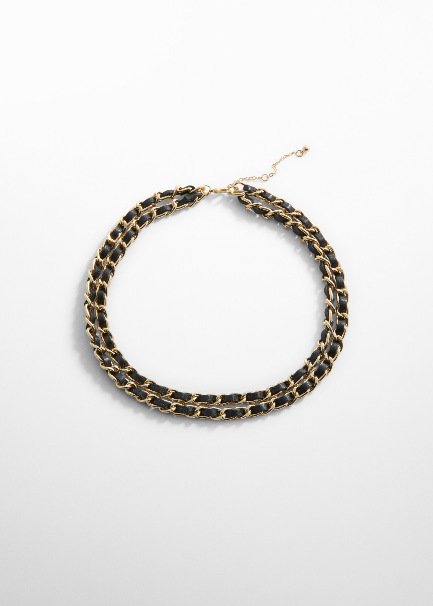 Intertwined necklace - Article without model