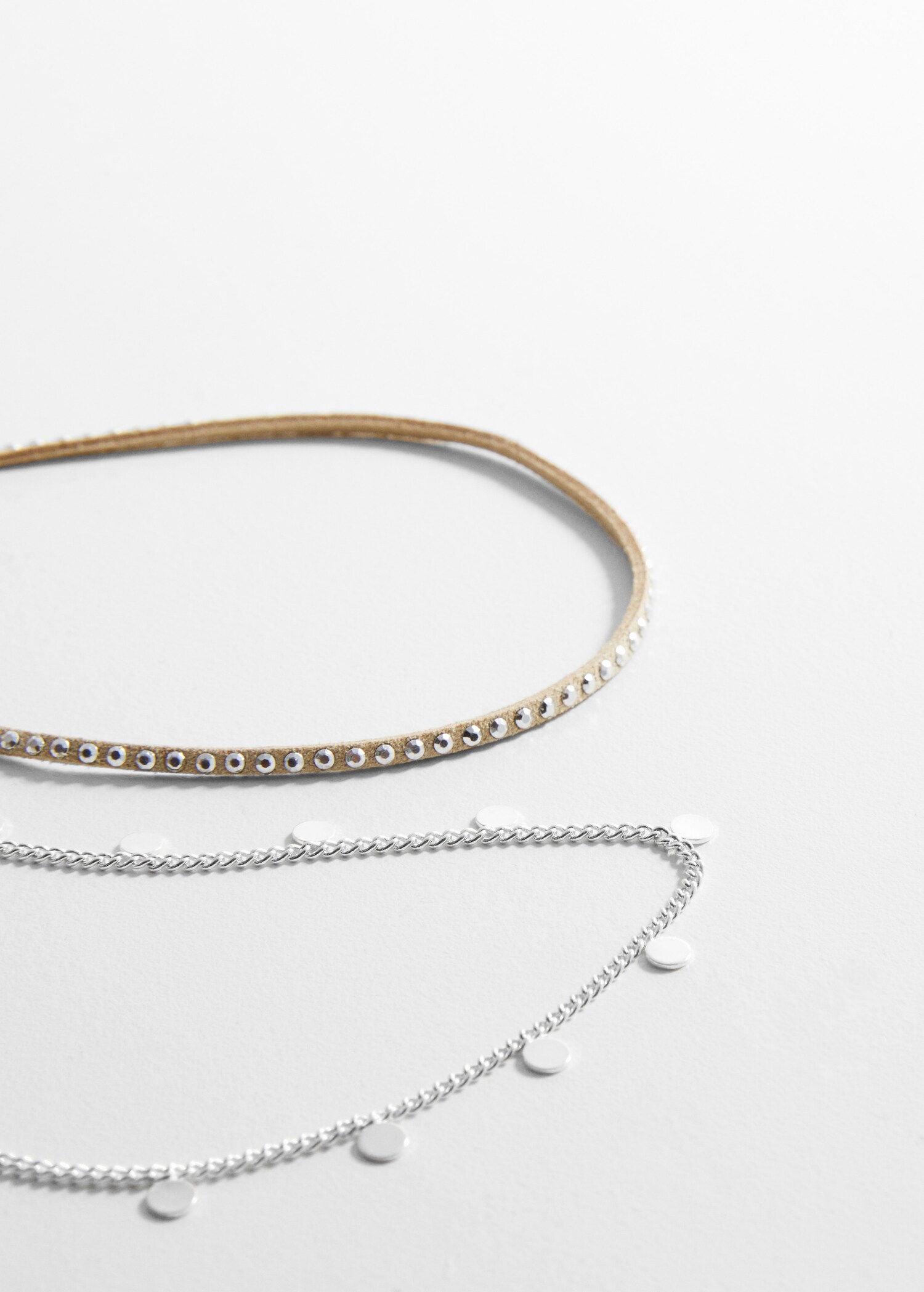 2 chokers pack - Medium plane