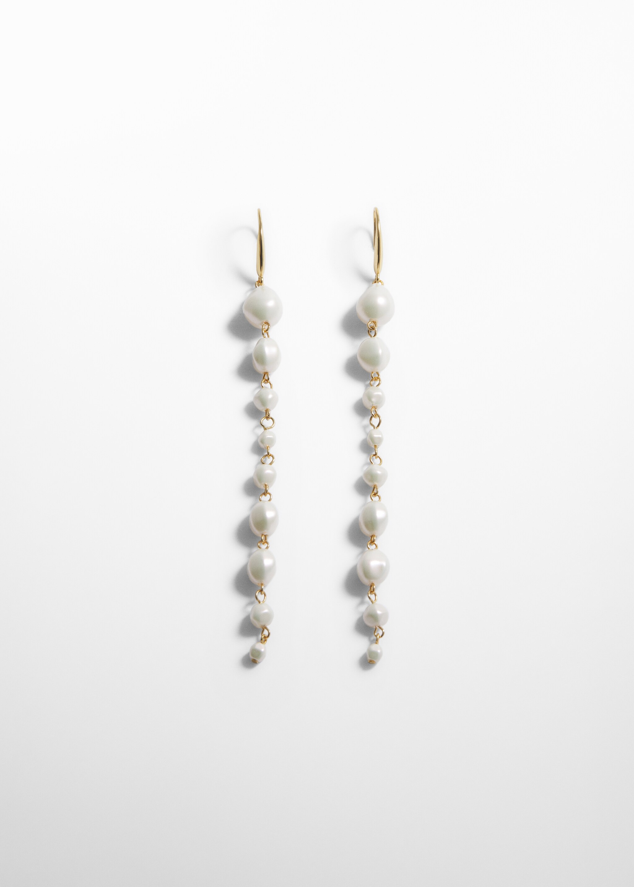 Orecchini filo perle - Articolo senza modello