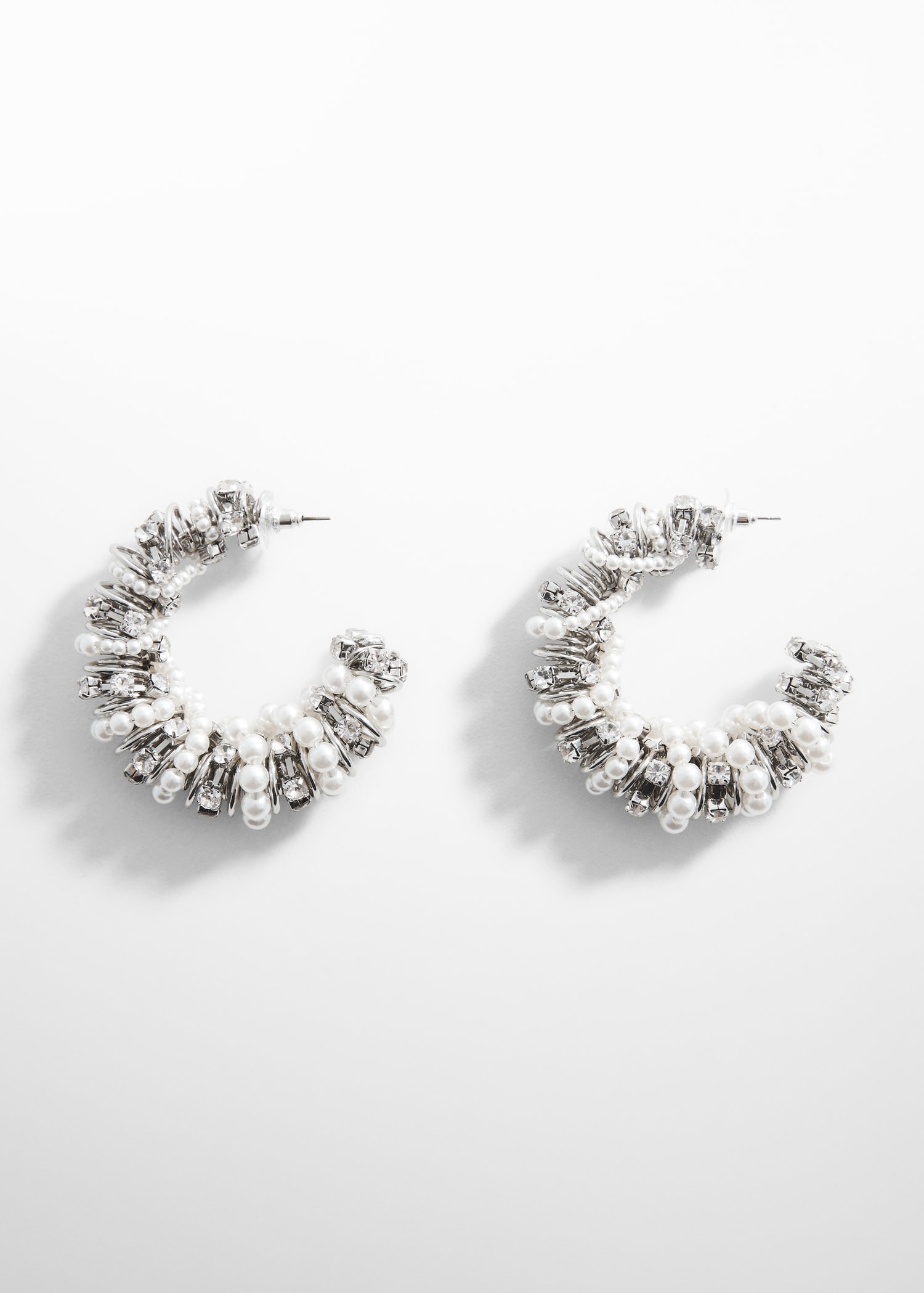 Combination bead earrings - Article without model