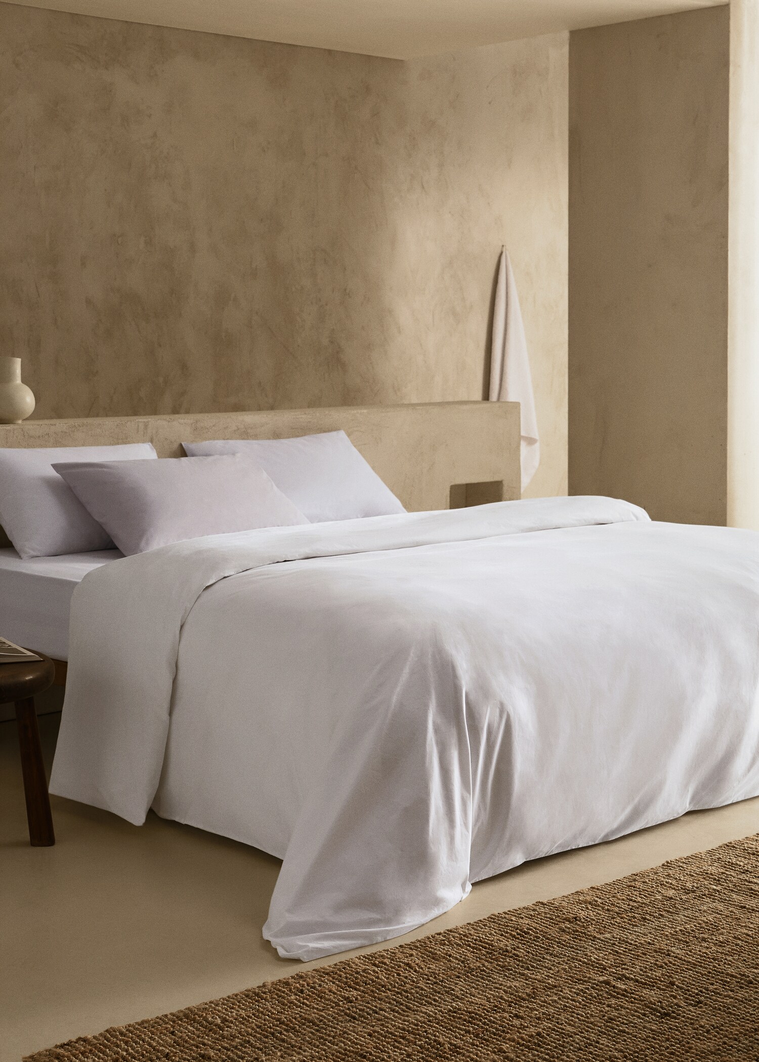 Housse de couette percale de coton (500 fils) lit 135/140 cm - Détail de l'article 8