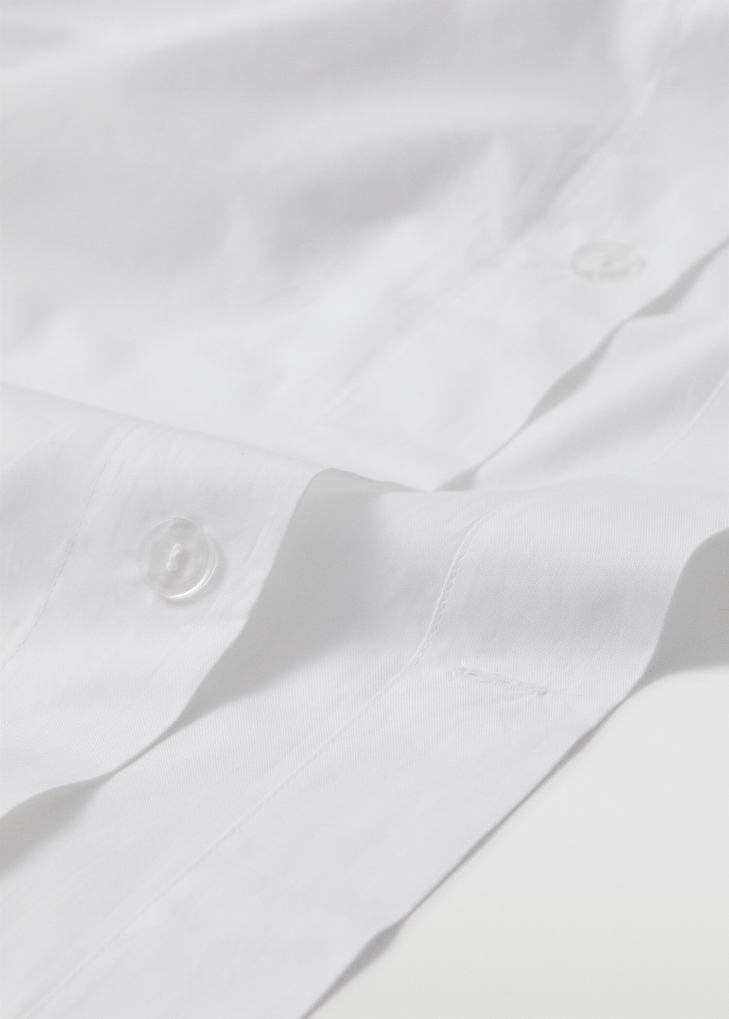 Housse de couette percale de coton (500 fils) Lit 150/160 cm - Plan moyen