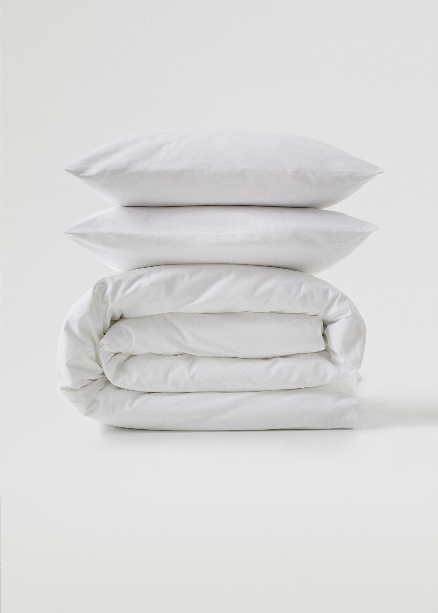 Housse de couette percale de coton (500 fils) Lit 150/160 cm - Article sans modèle