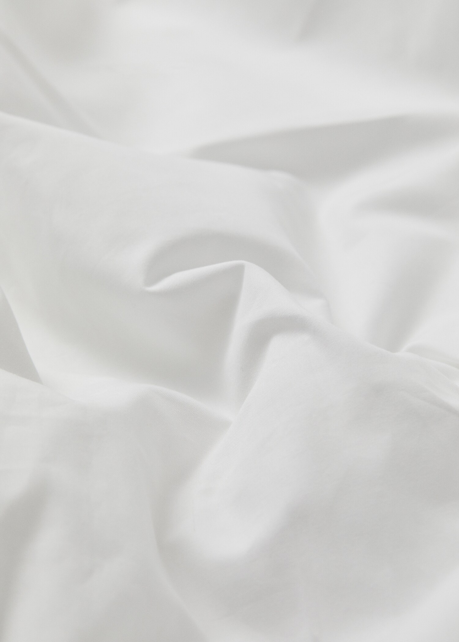 Housse de couette percale de coton (500 fils) Lit 150/160 cm - Détail de l'article 2