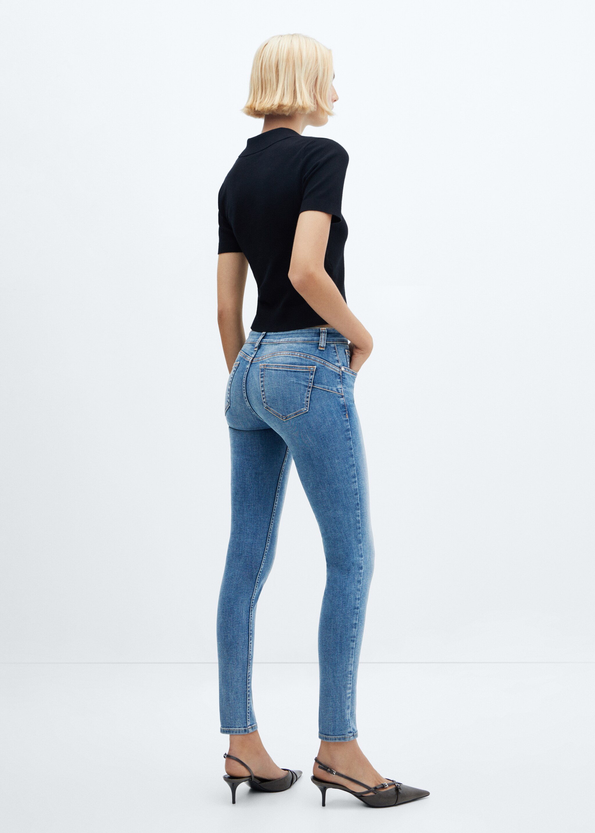 Jeans skinny push-up - Retro dell'articolo