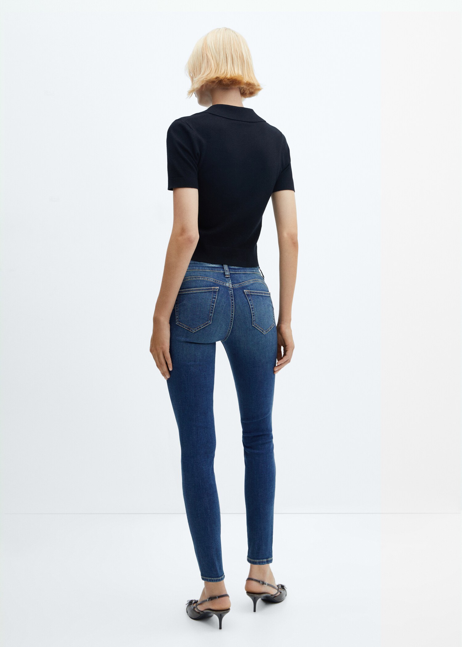 Jean skinny push-up - Verso de l’article