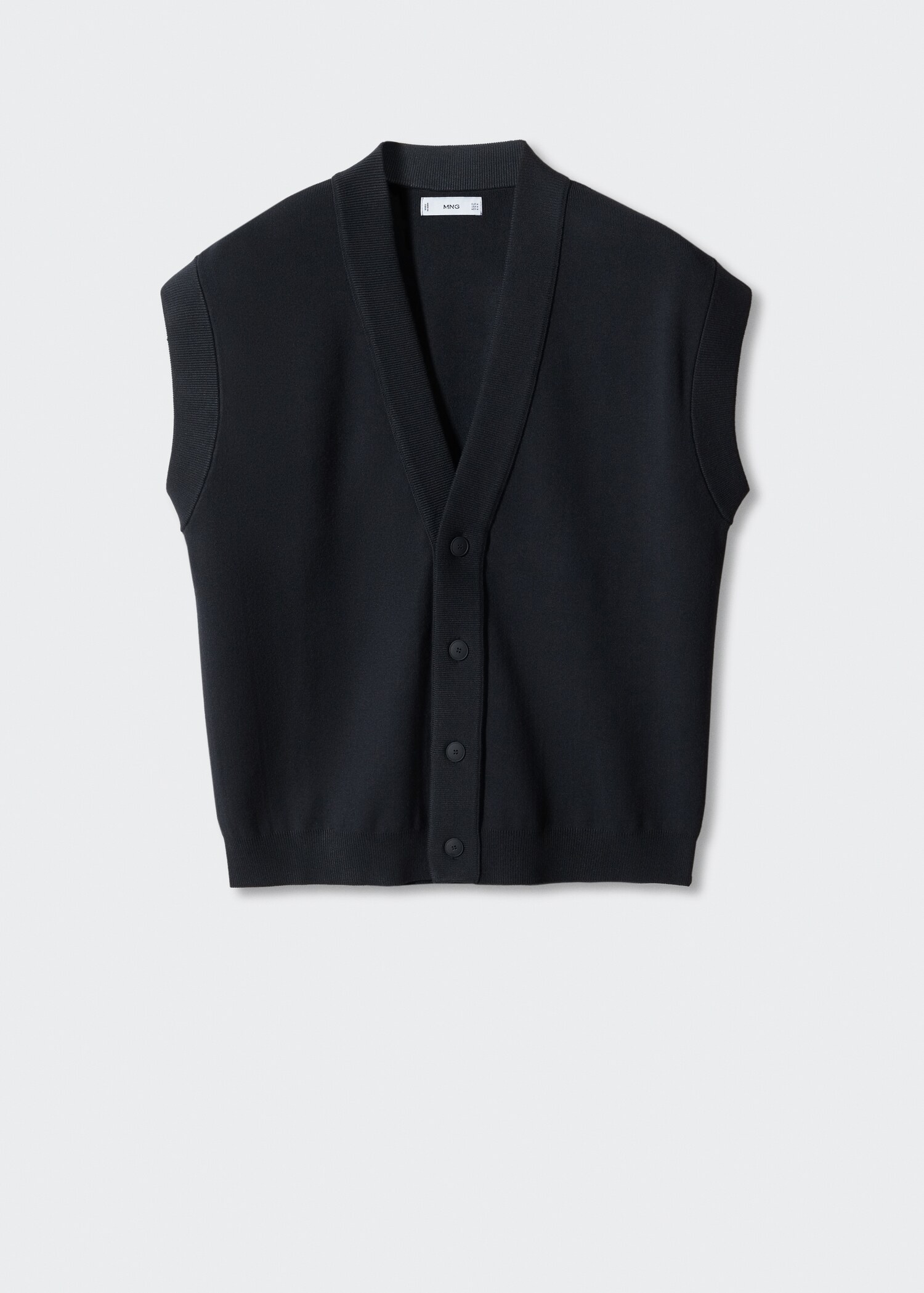 Gilet maille boutons - Article sans modèle