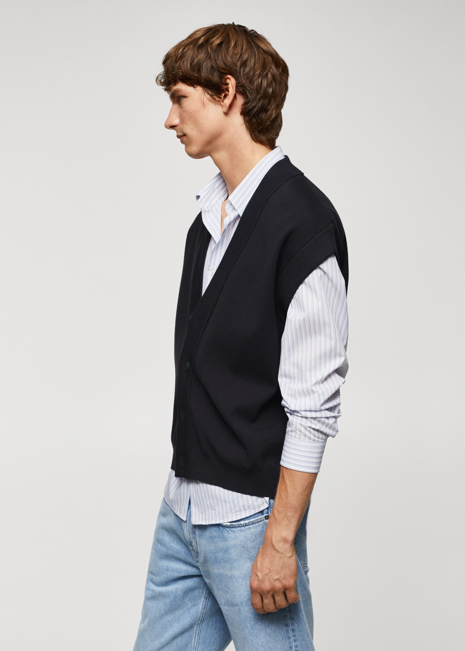 Gilet maille boutons - Détail de l'article 2