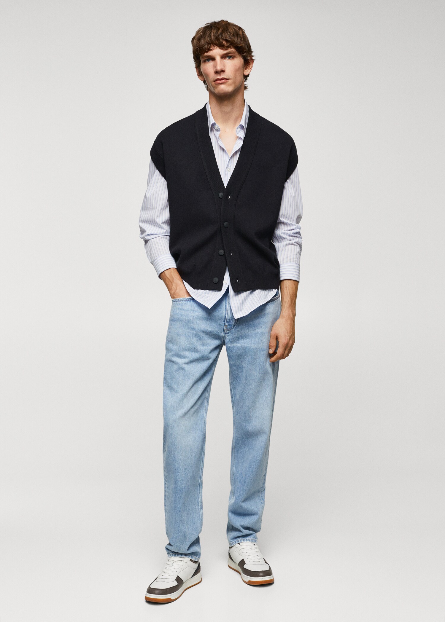 Gilet maille boutons - Détail de l'article 4