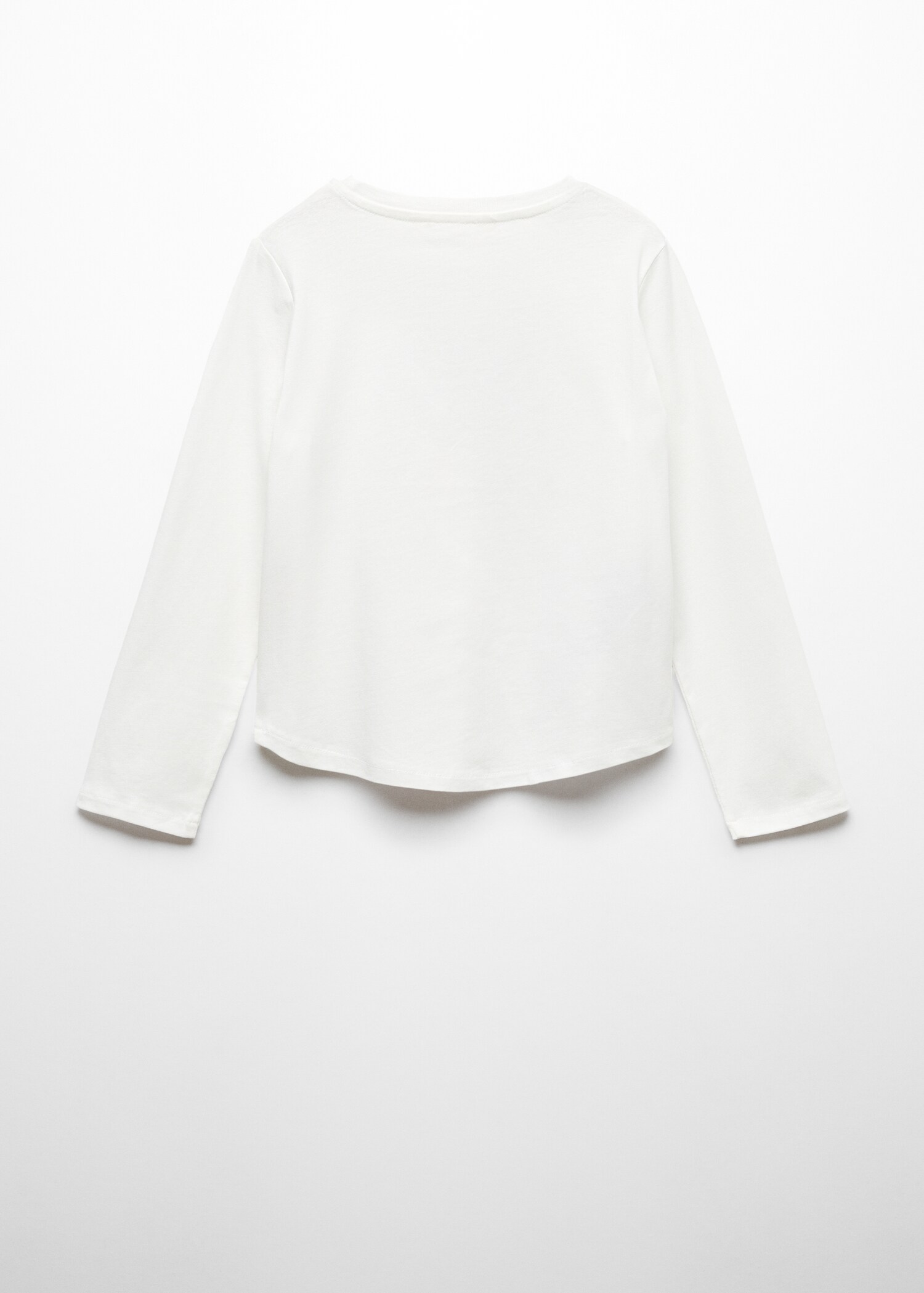 Camiseta algodón estampado - Reverso del artículo