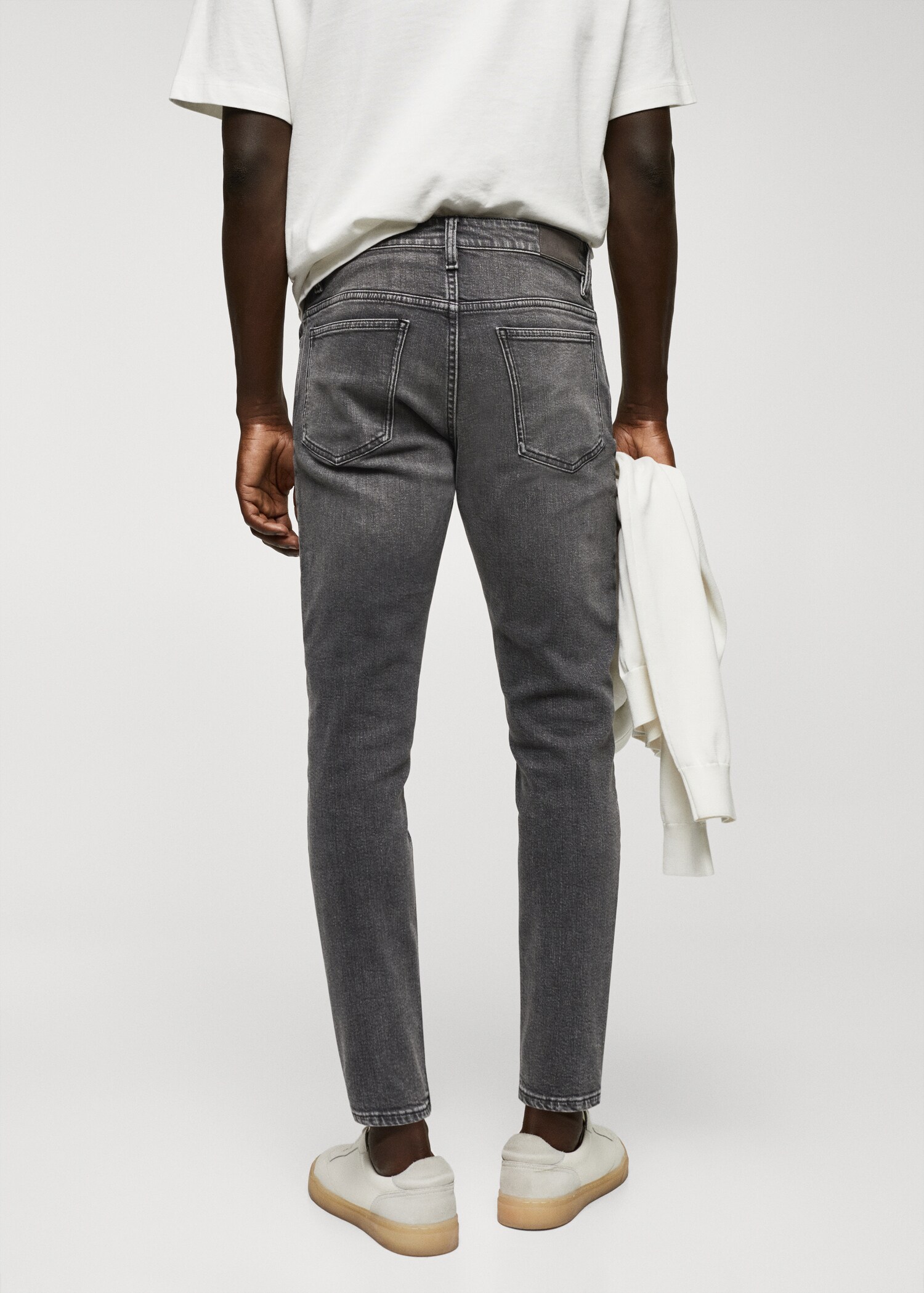 Tom tapered cropped jeans - Spatele articolului