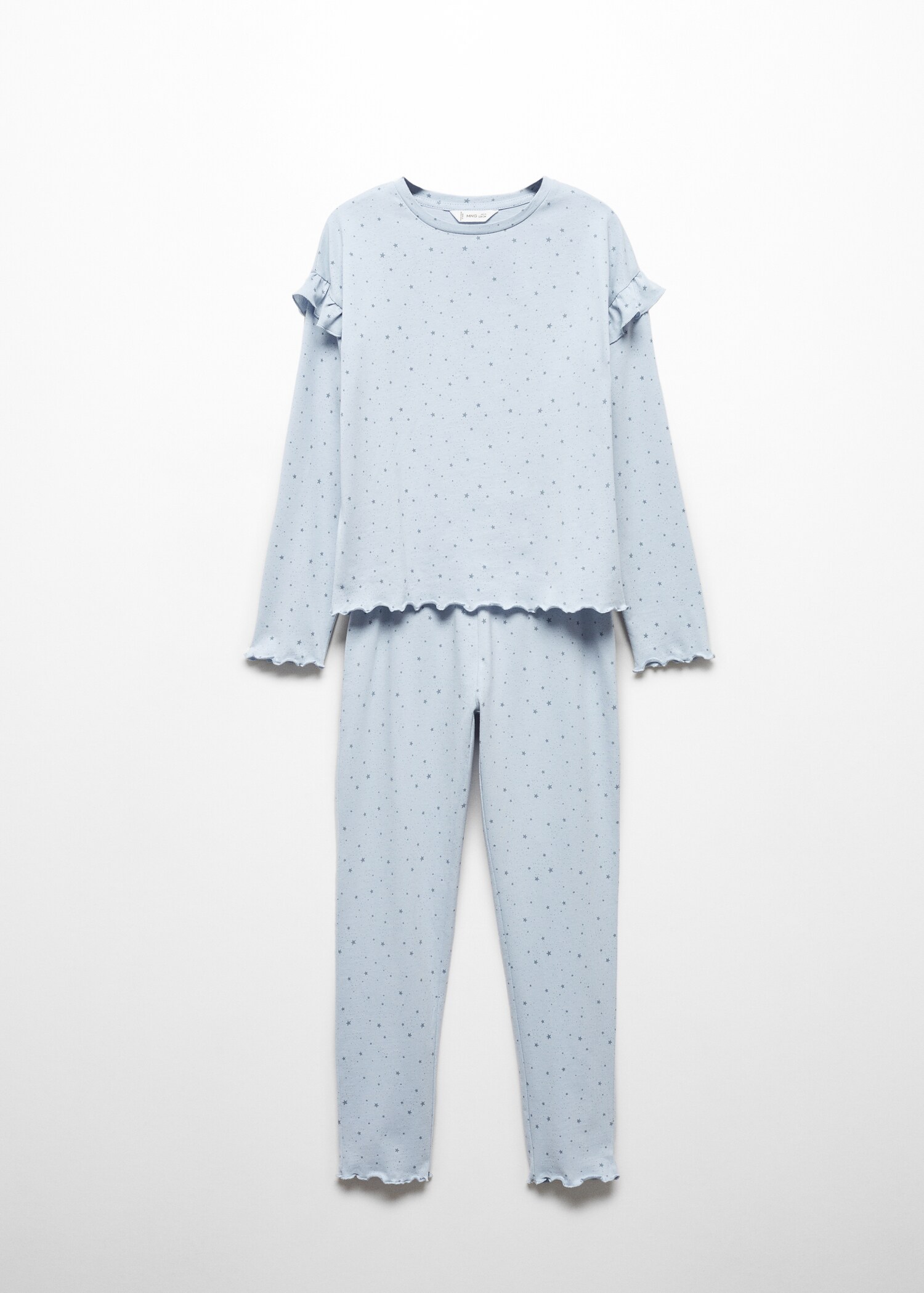 Long star-print pyjamas - Article without model