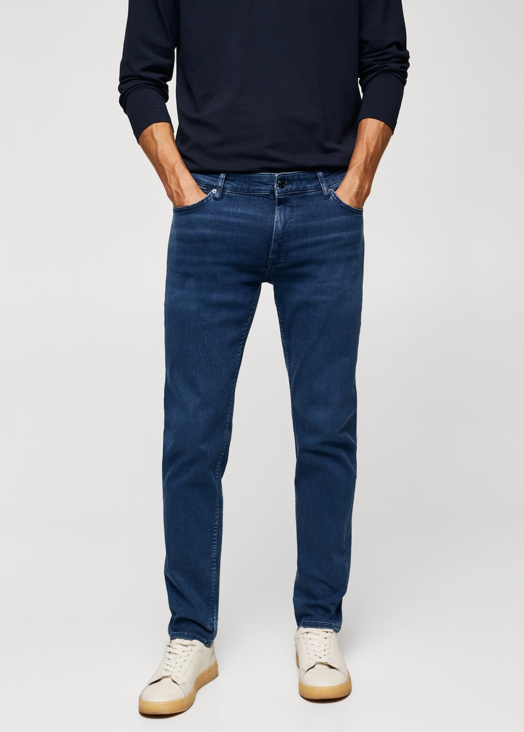 Mango jeans fit hot sale