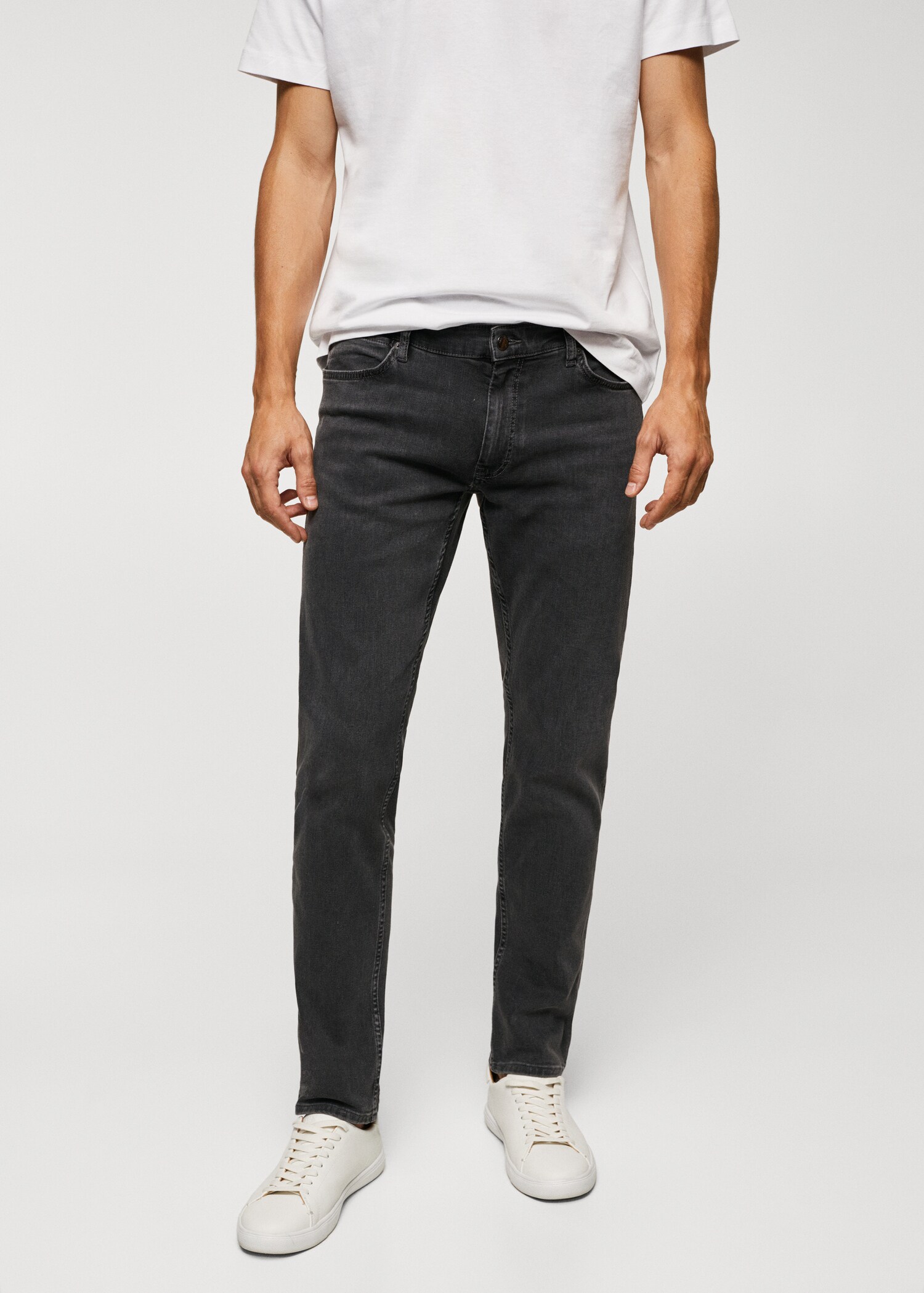 Jeans Patrick slim fit Ultra Soft Touch - Plano médio