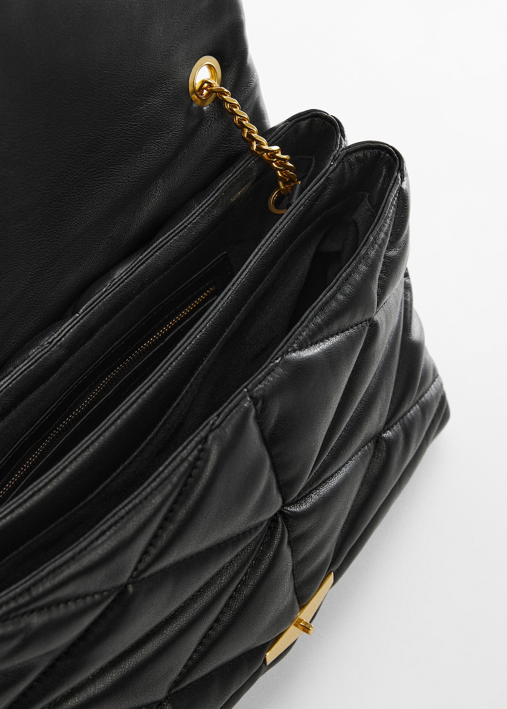 Mango quilted shoulder bag hotsell