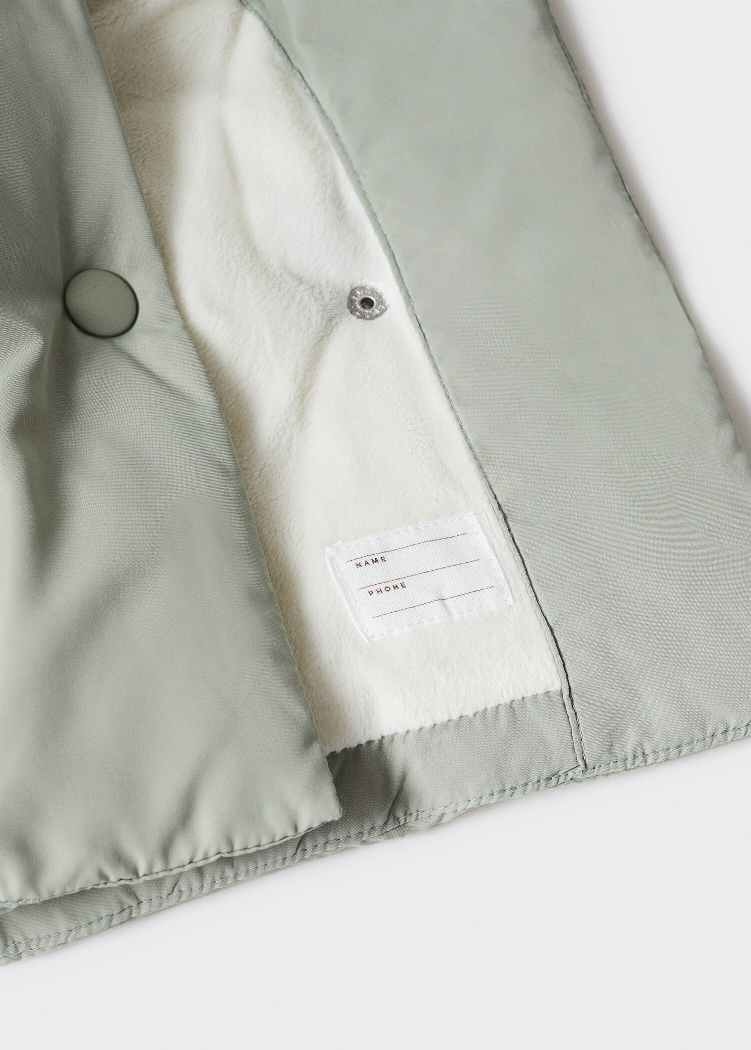 Suni kürklü kapitone anorak - Ürün detayı 0
