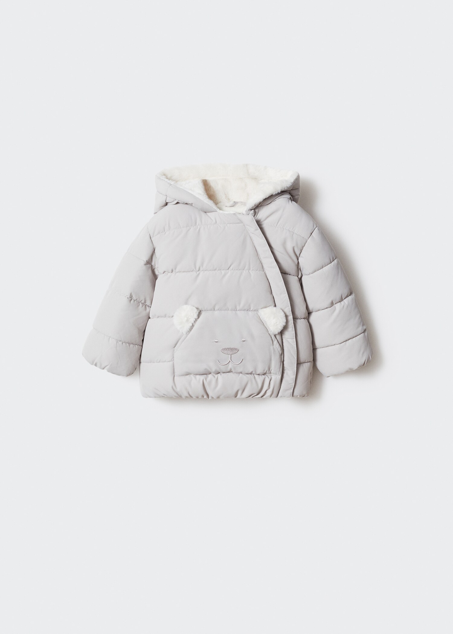 Anorak matelassé capuche - Article sans modèle