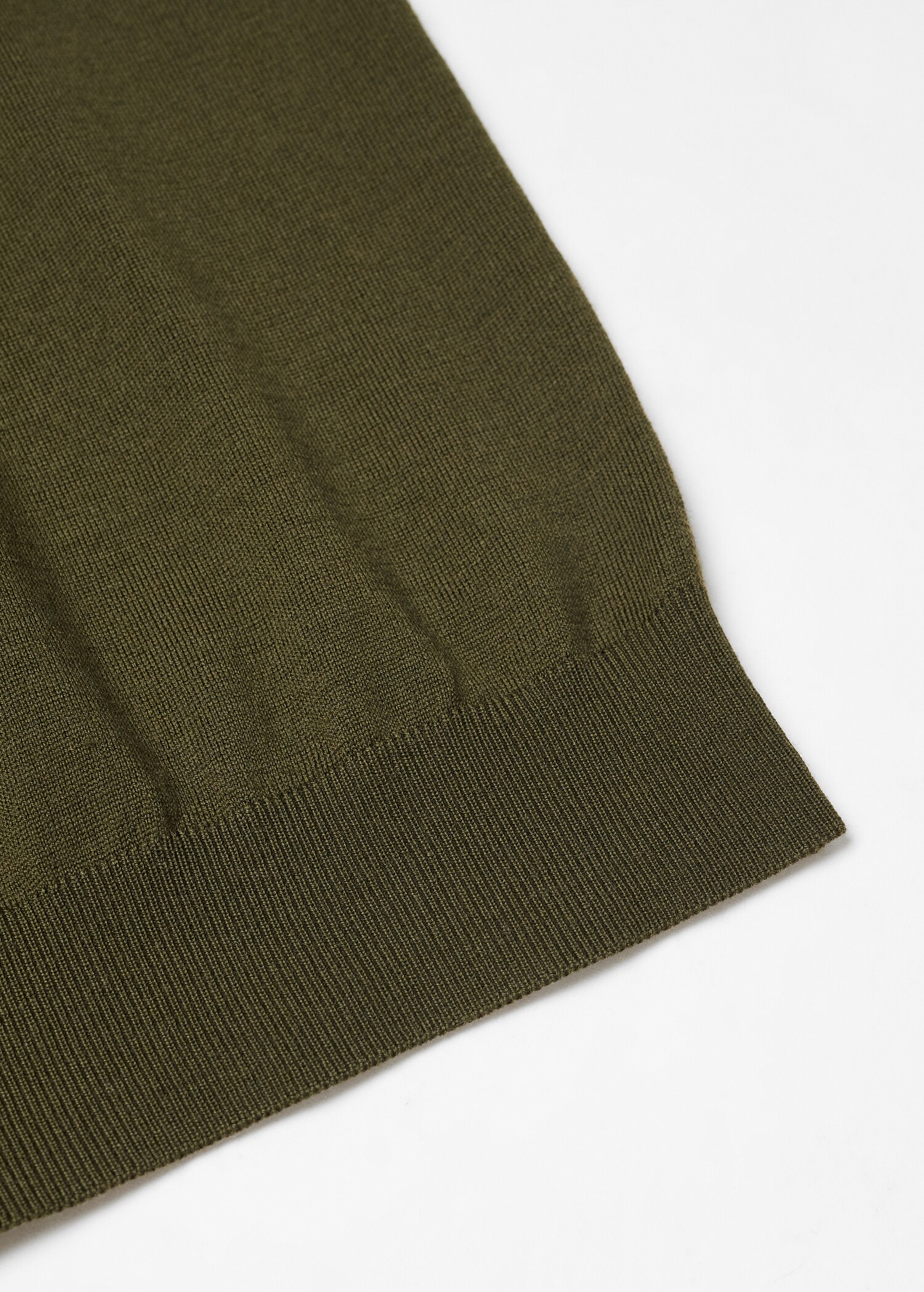 Jersey 100% lana merino cuello alto - Detalle del artículo 8