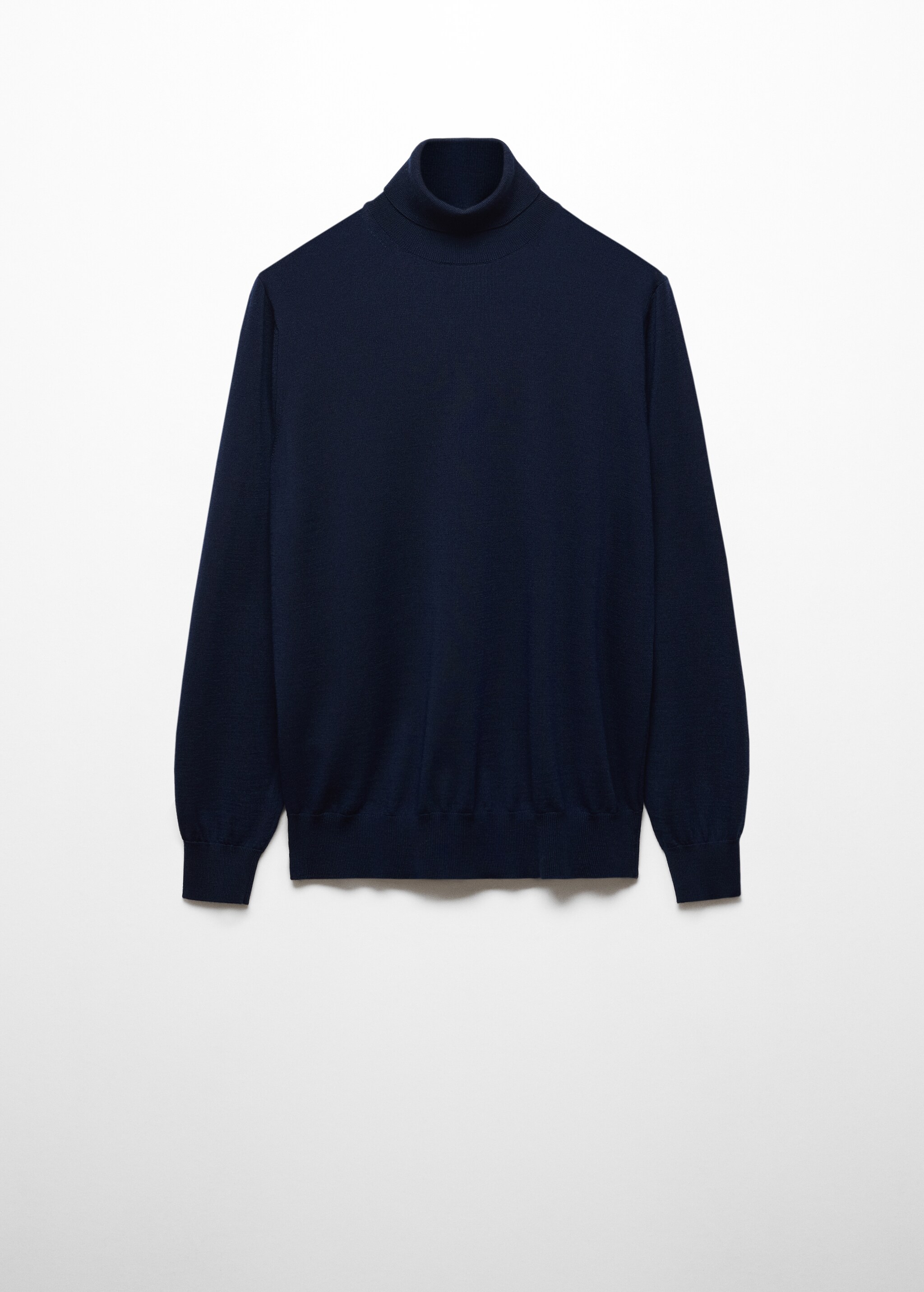 Jersey 100% lana merino cuello alto - Artículo sin modelo