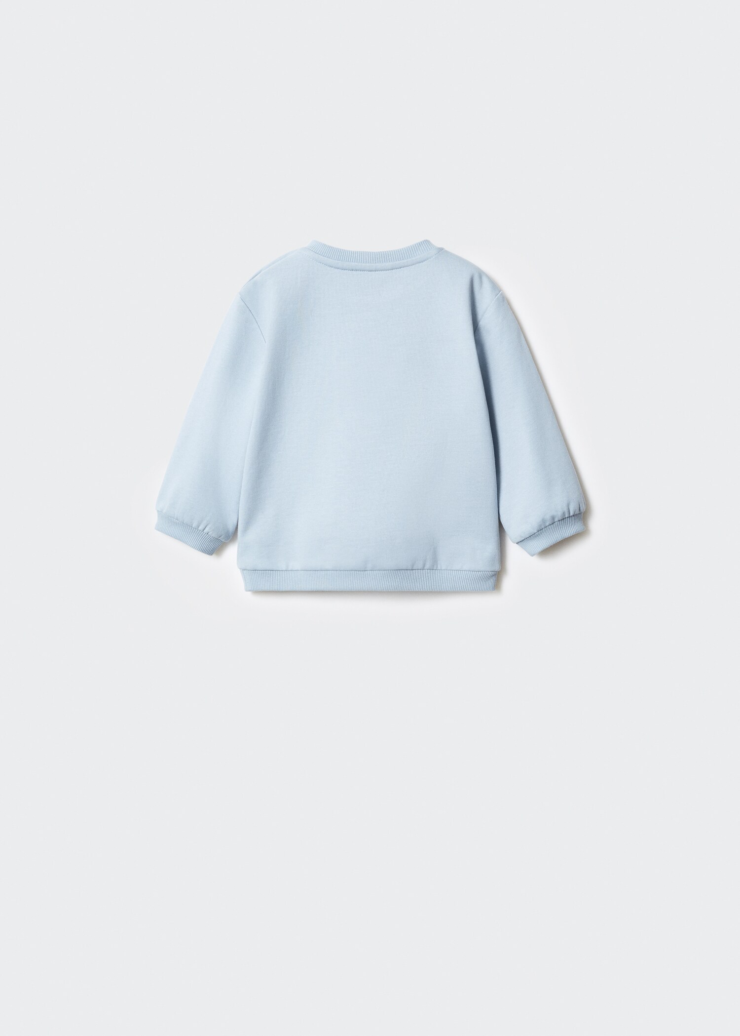 Cotton-blend printed sweatshirt - Зворотна сторона товару