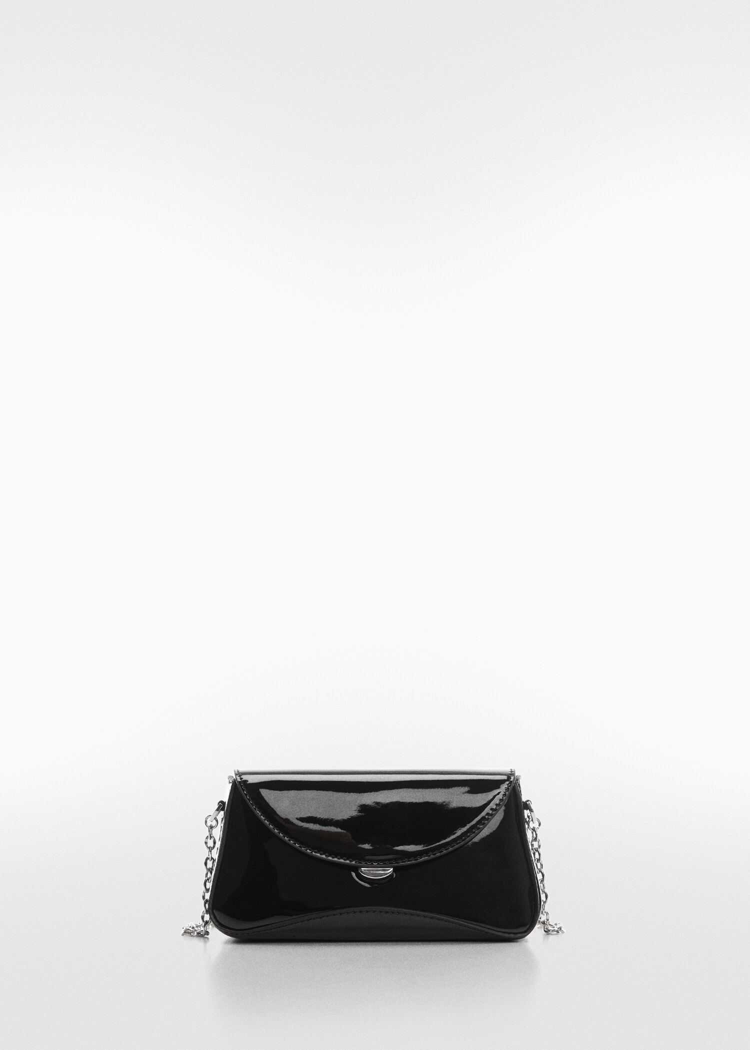 Patent leather chain handbag - Article without model