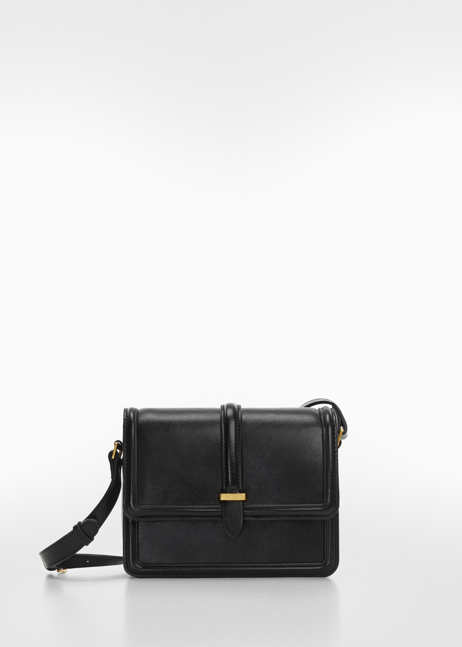 Crossbody bag with flap - Article without model