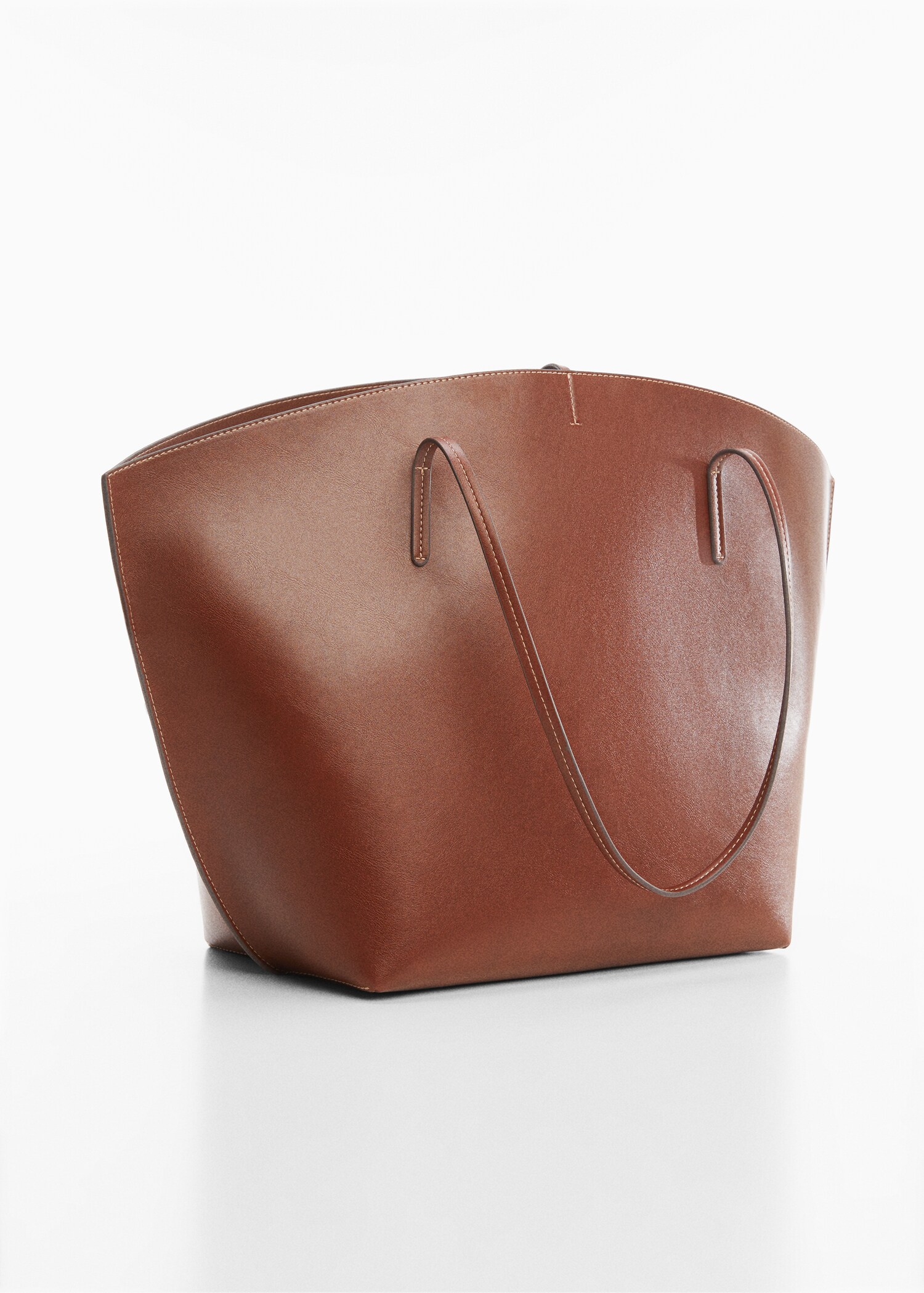 Shopper bag with double handle - Medium plane