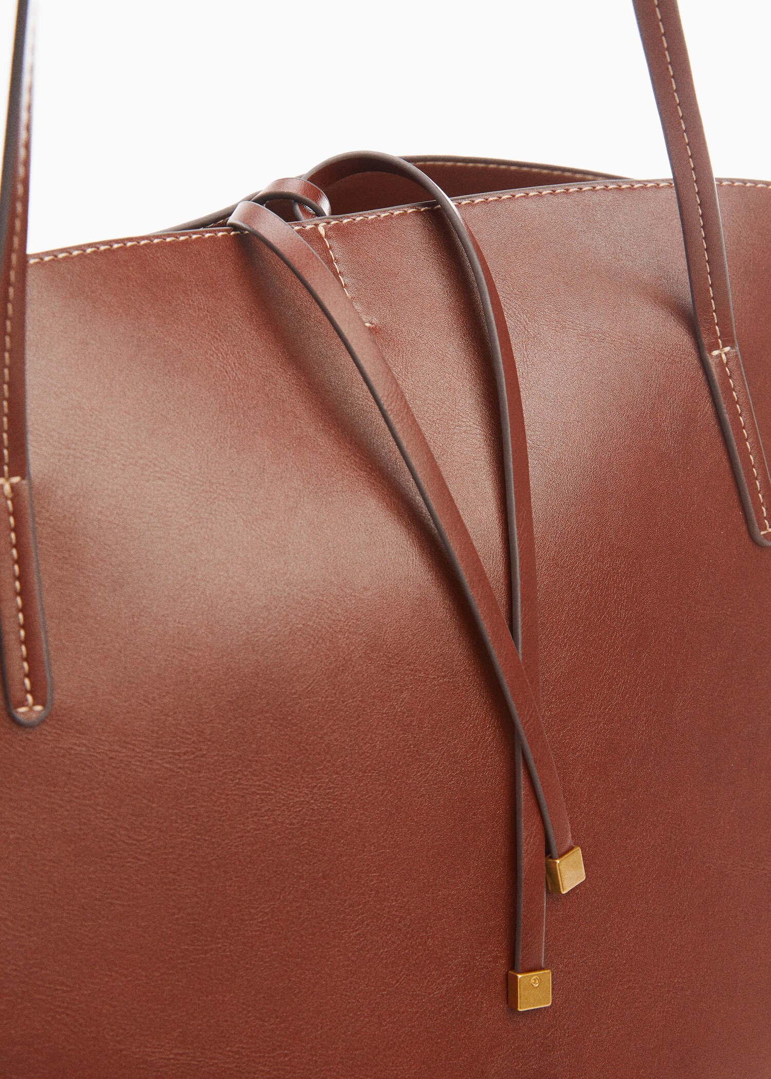 Shopper bag with double handle - Details of the article 2