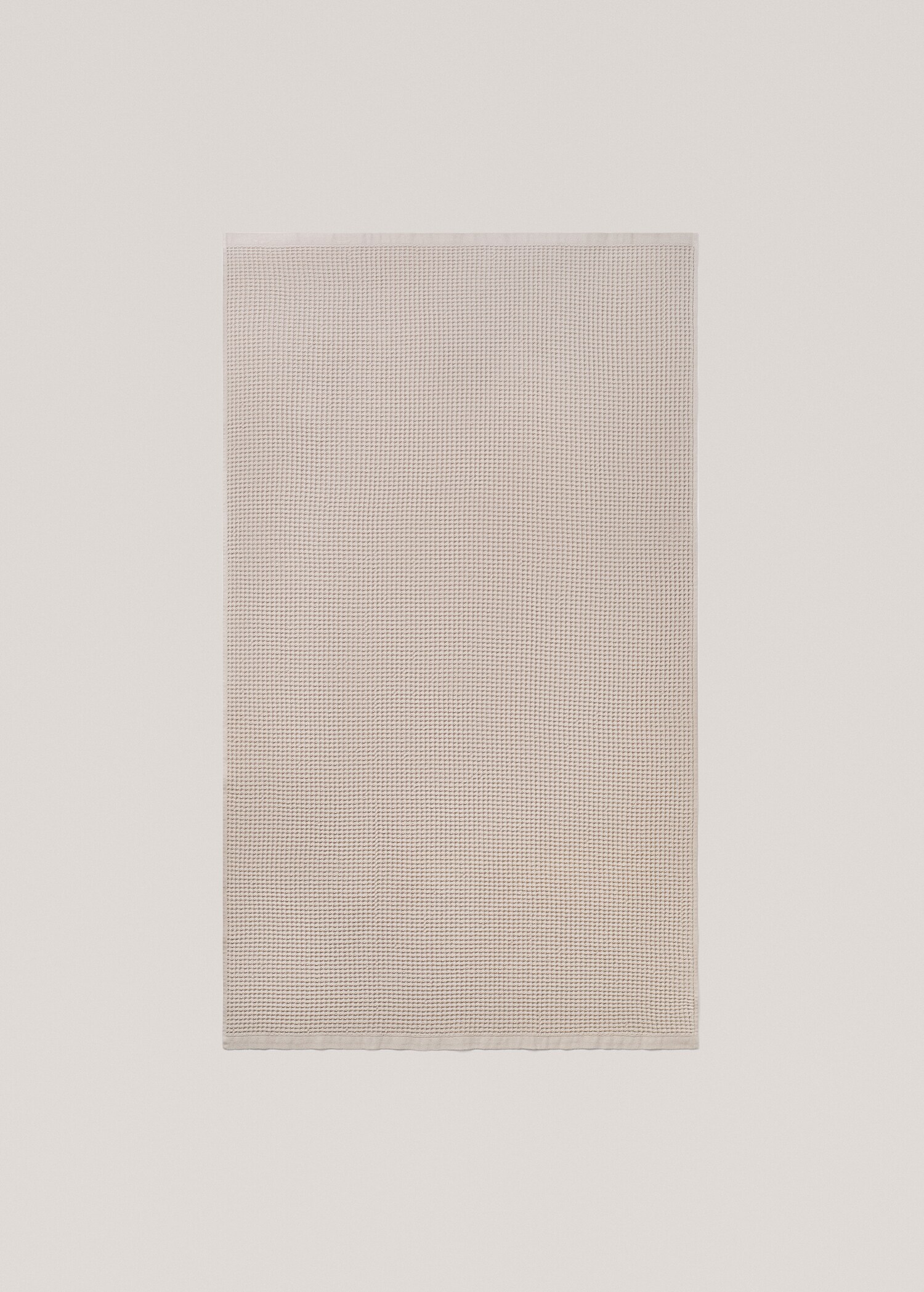 Serviette toilette 100 % coton gaufré - Détail de l'article 3