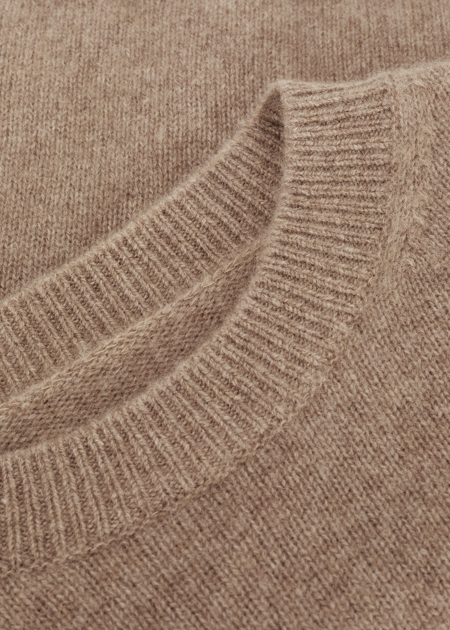 Cachemire Pull Mango Marron Mango Pull Rayé à Col En V Marron ASOS