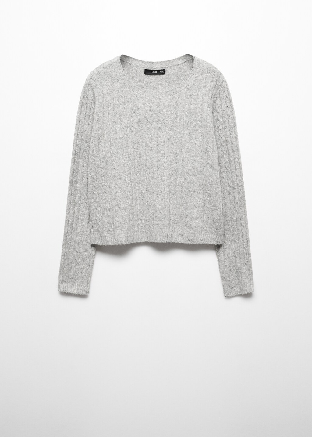 Cable-knit sweater - Women | MANGO China