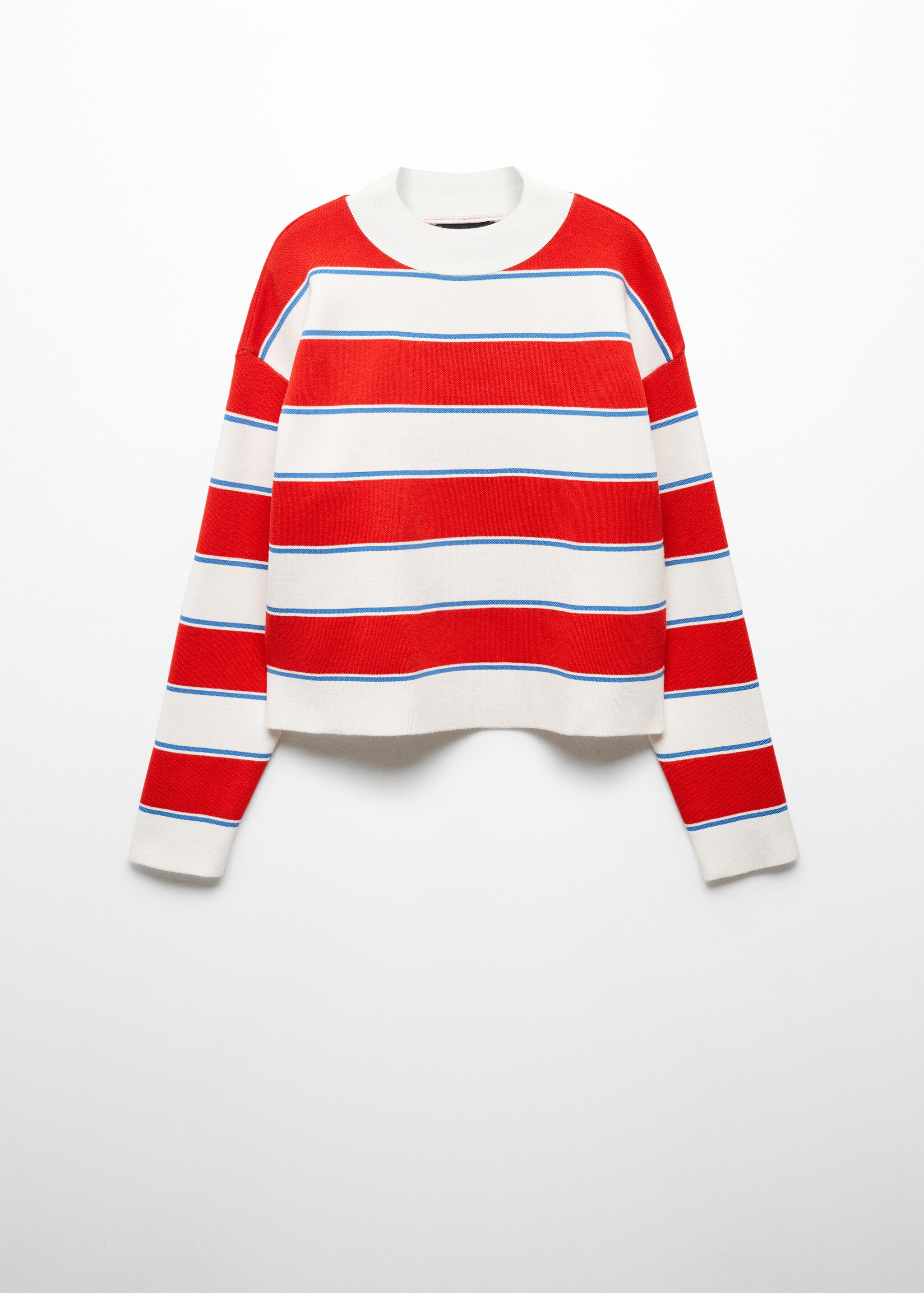 Wide-striped sweater - Article without model