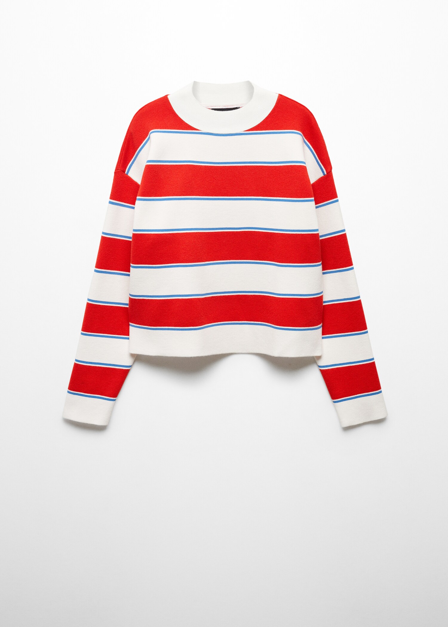 Wide-striped sweater - Article without model