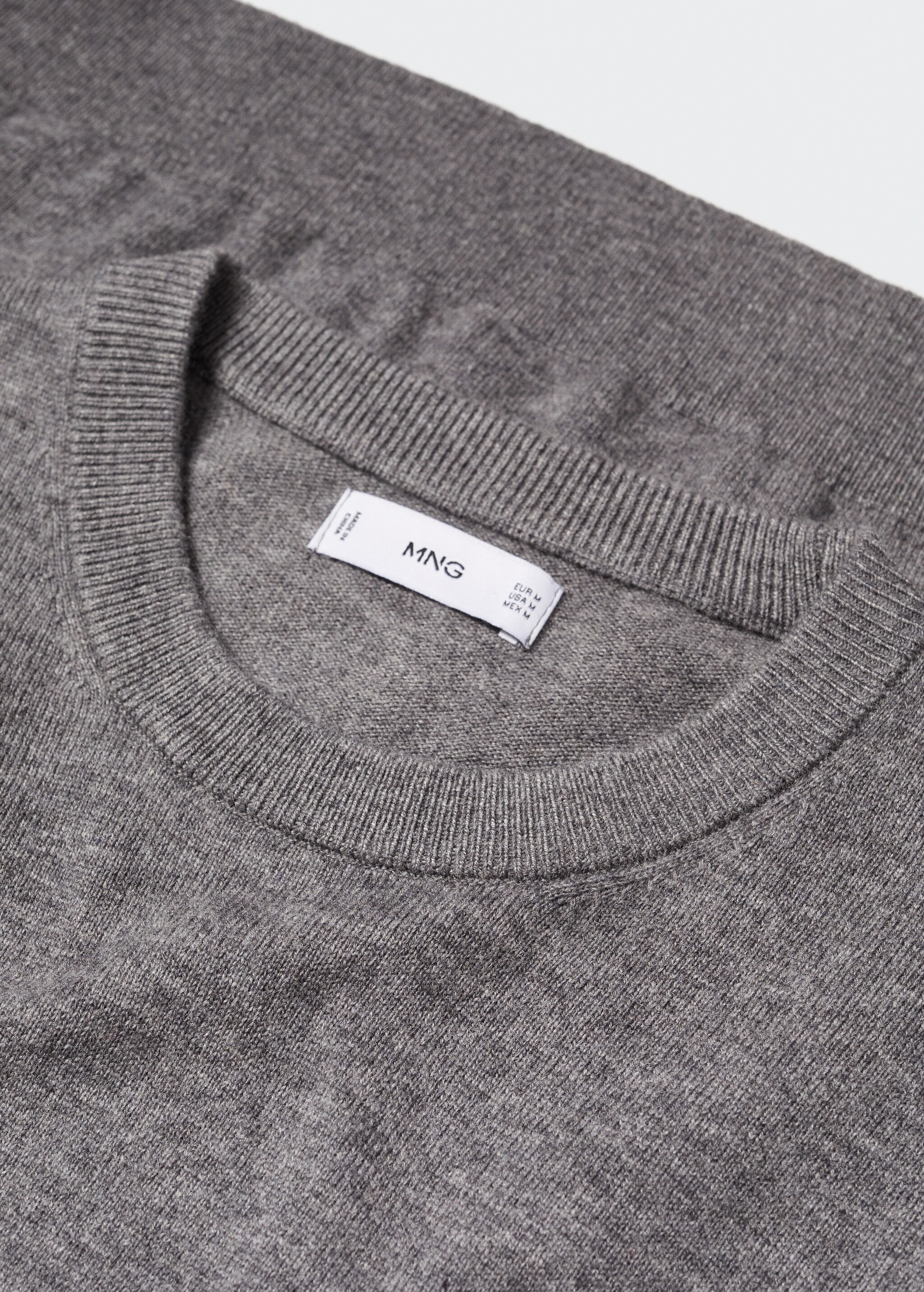 Fine-knit wool-blend sweater - Details of the article 8
