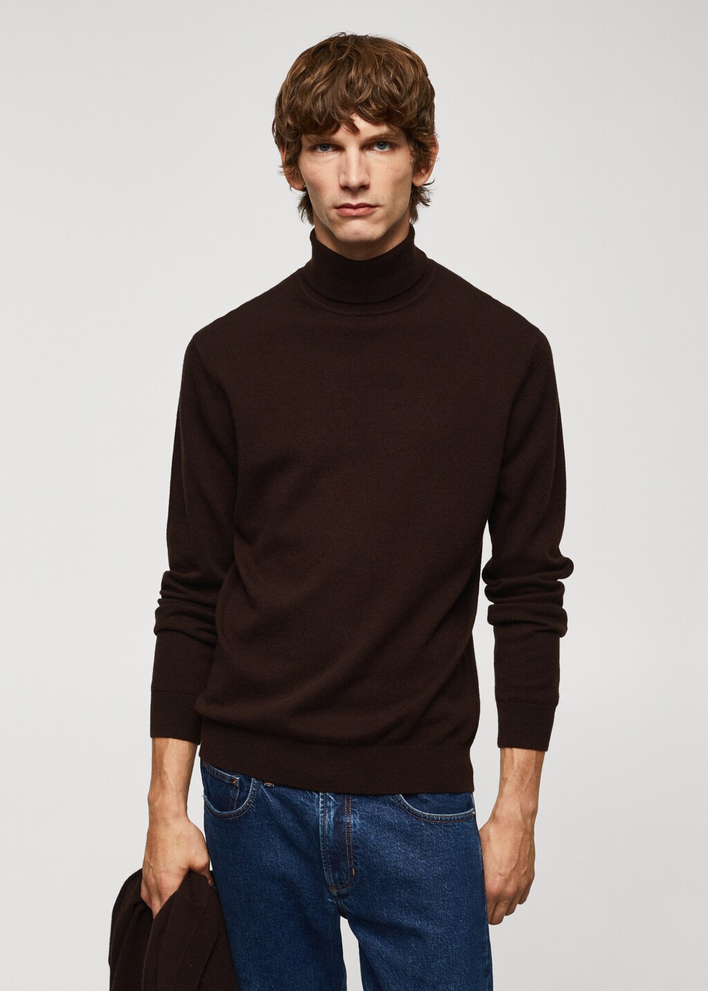 Turtleneck wool sweater
