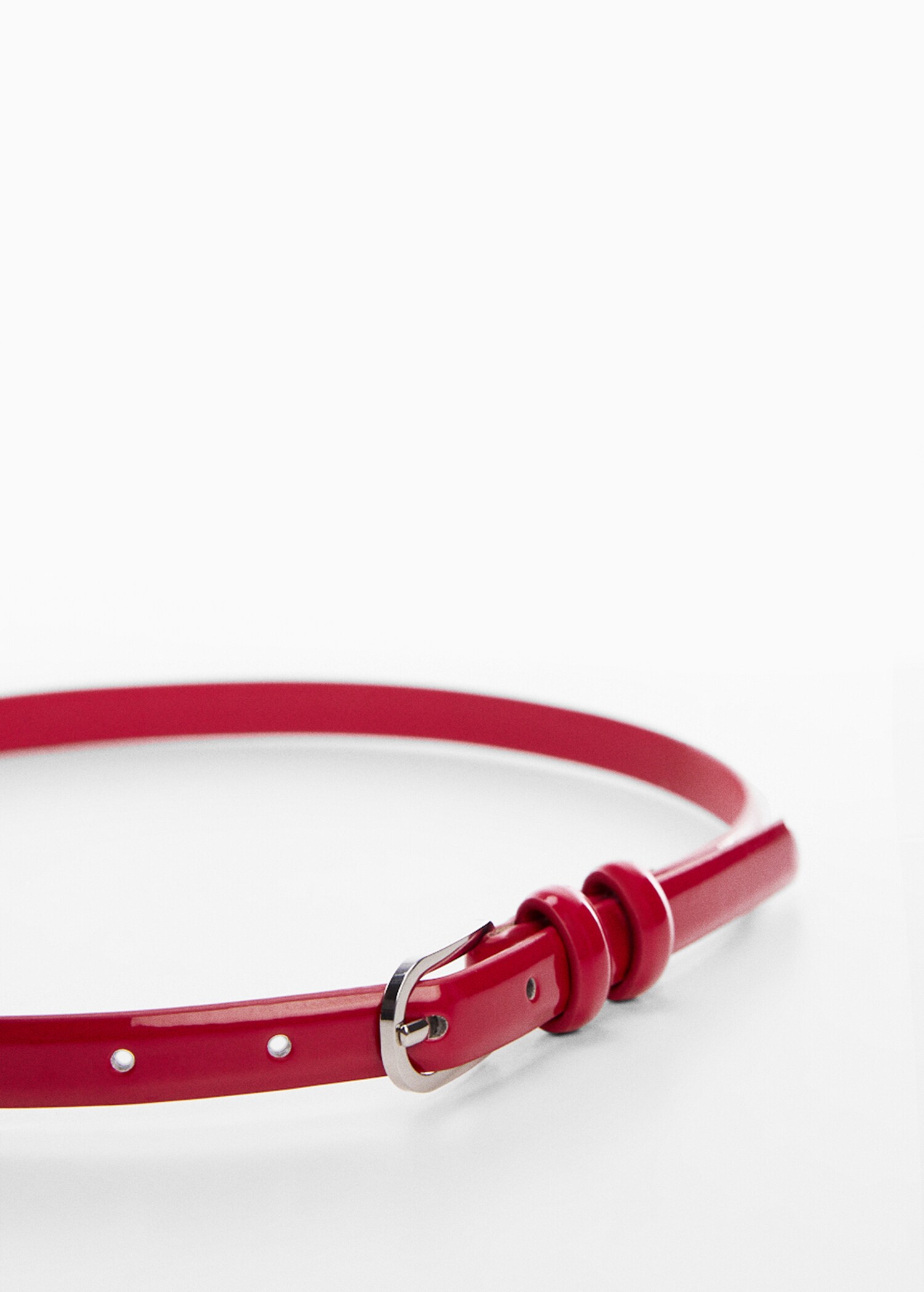 Ceinture boucle ovale - Plan moyen