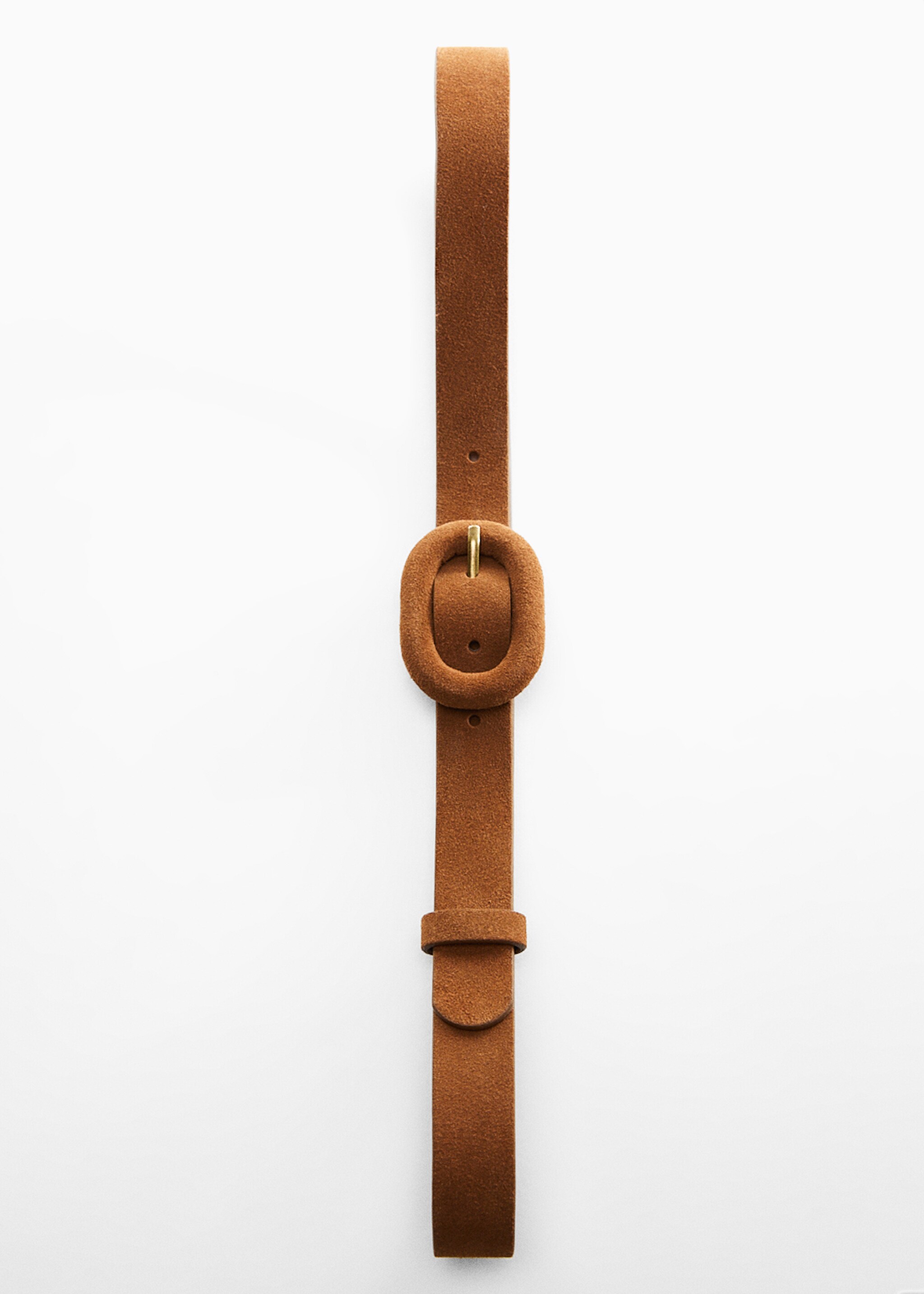 Leather belt with wide buckle - Details of the article 5