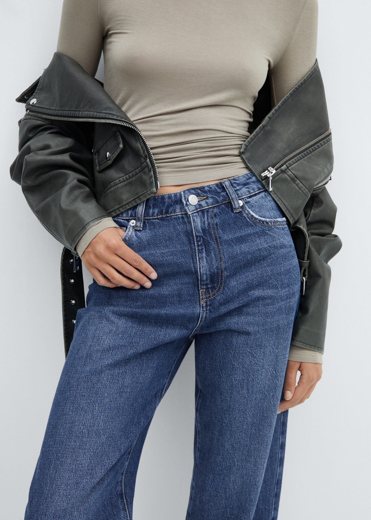 Slouchy Jeans mit hohem Bund - Detail des Artikels 6