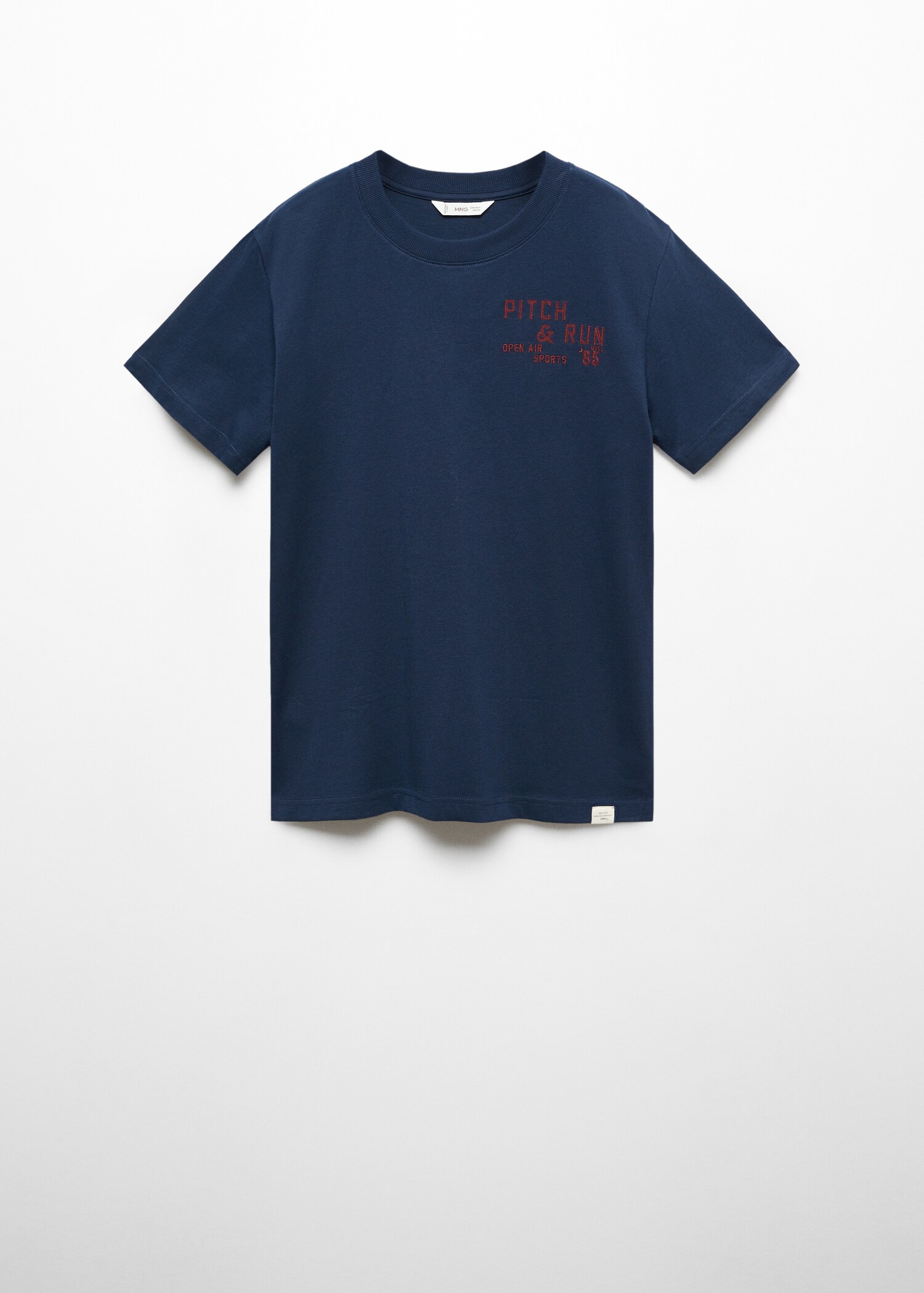 T-shirt coton message - Article sans modèle