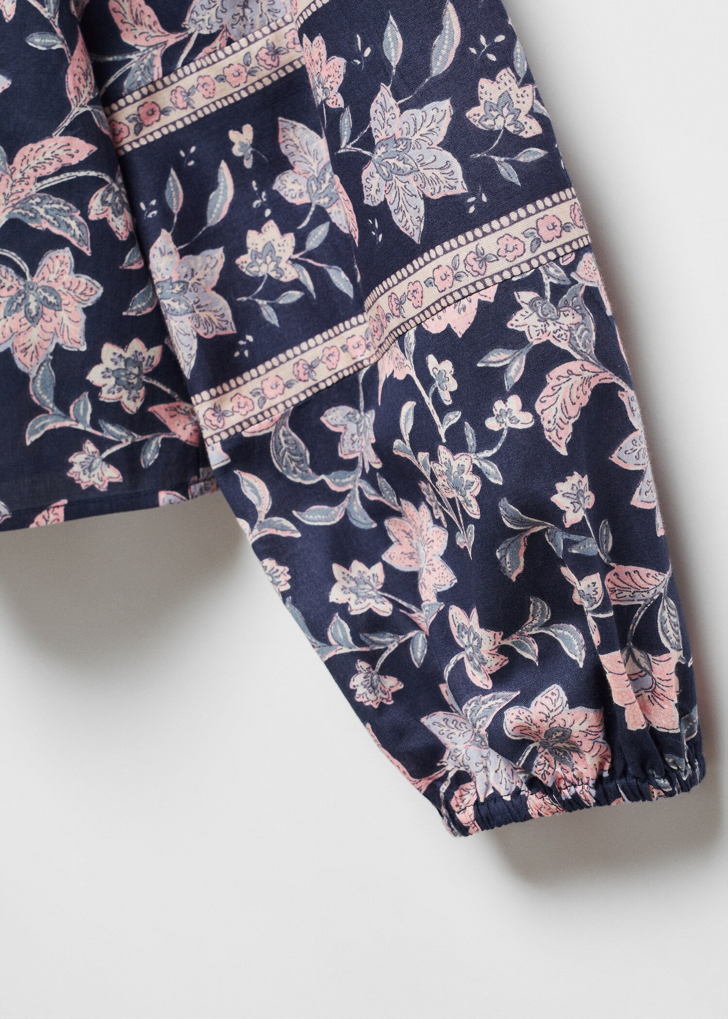 Blusa algodón estampado flores - Detalle del artículo 8