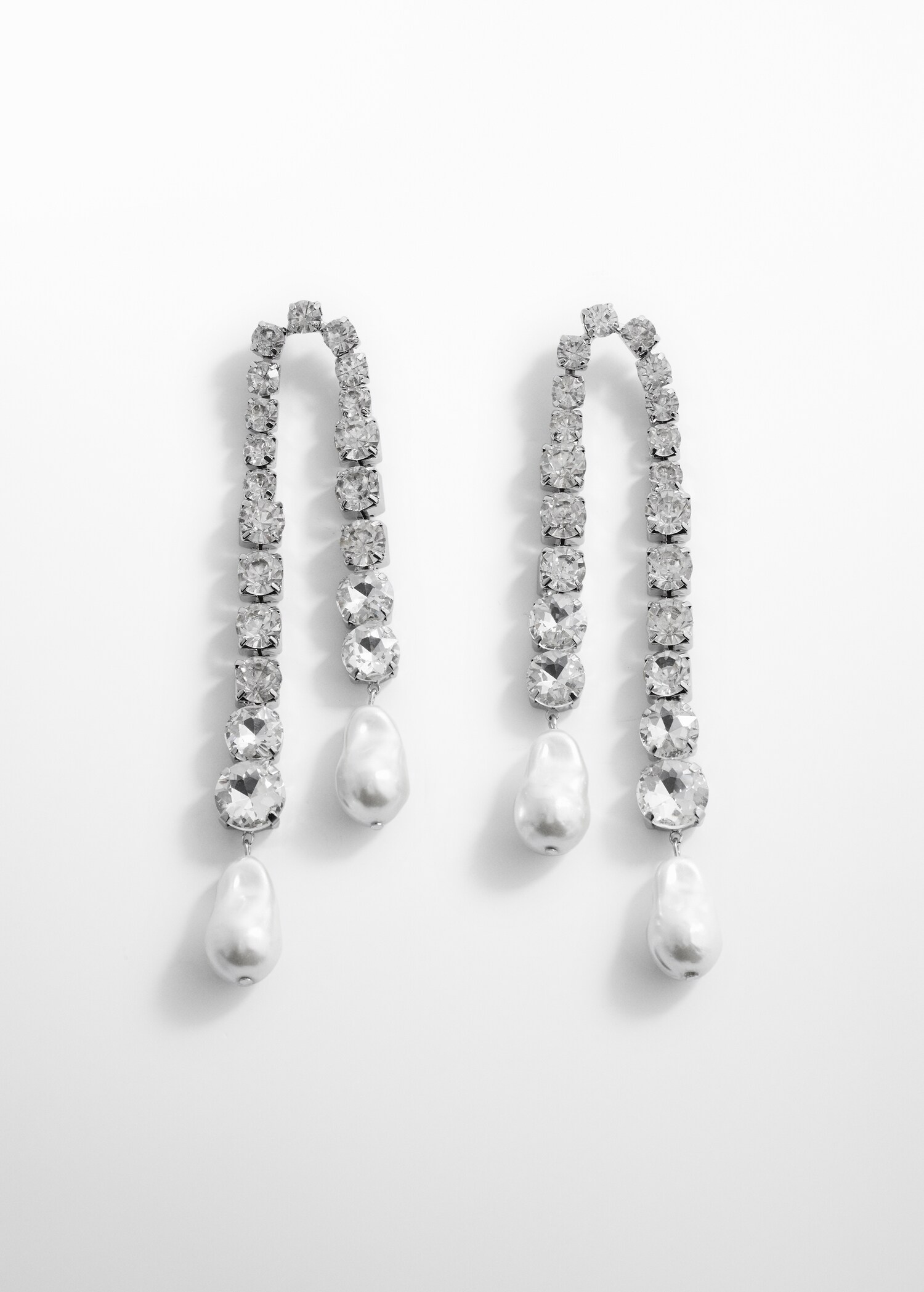 Pendant crystals earrings - Article without model