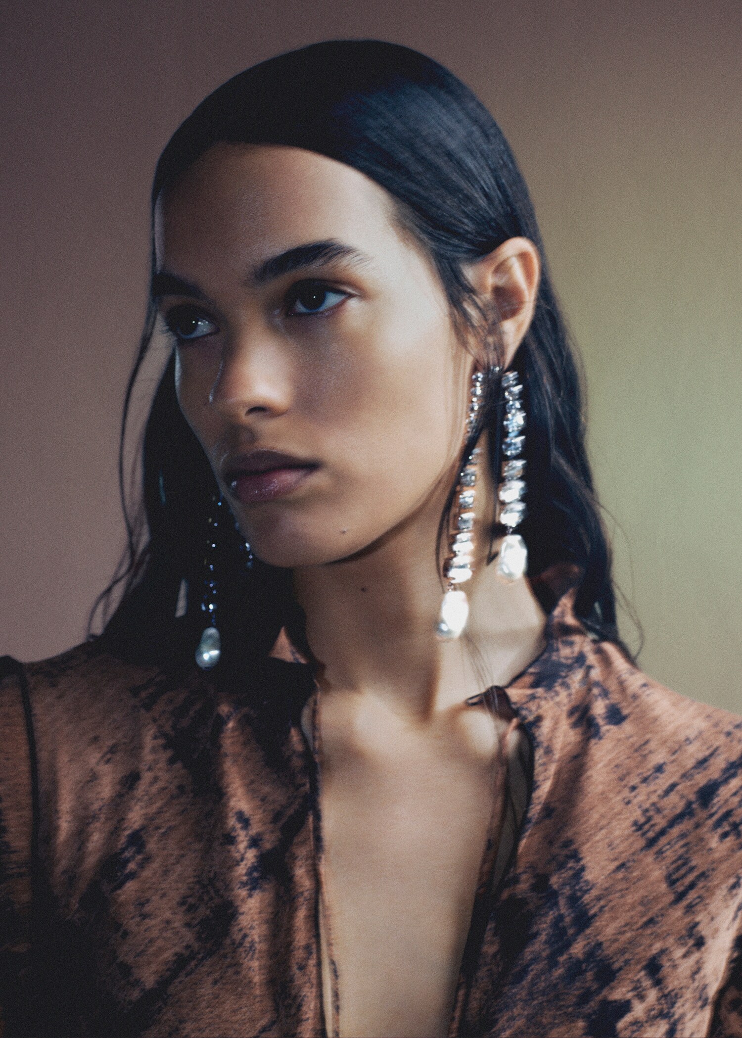 Pendant crystals earrings - Details of the article 6
