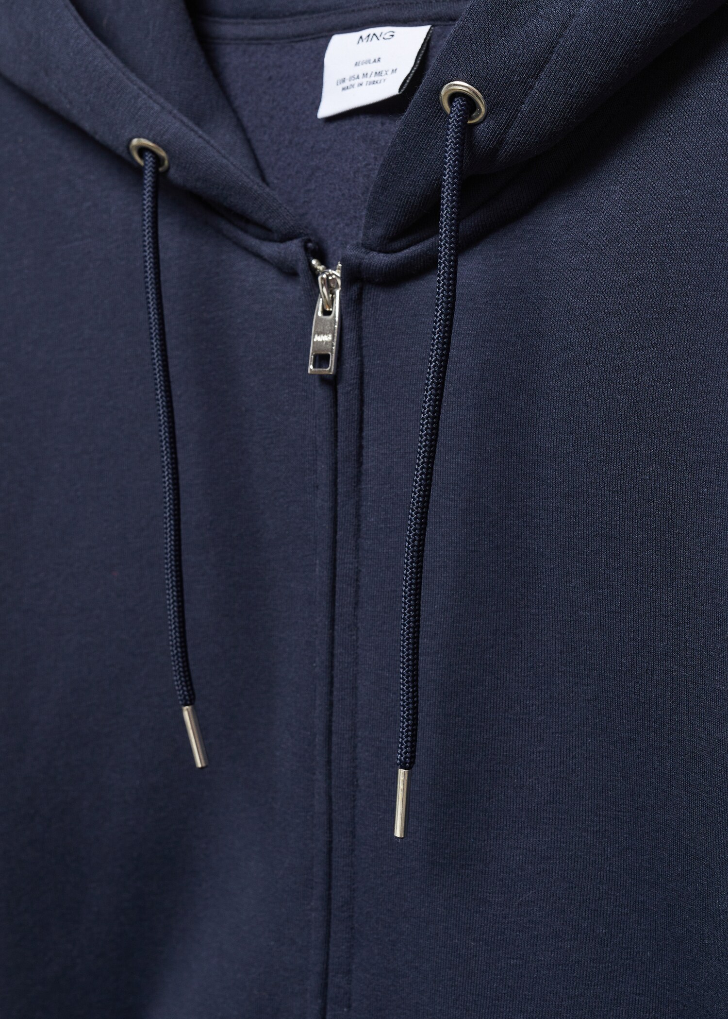 Sudadera algodón capucha cremallera - Detalle del artículo 8